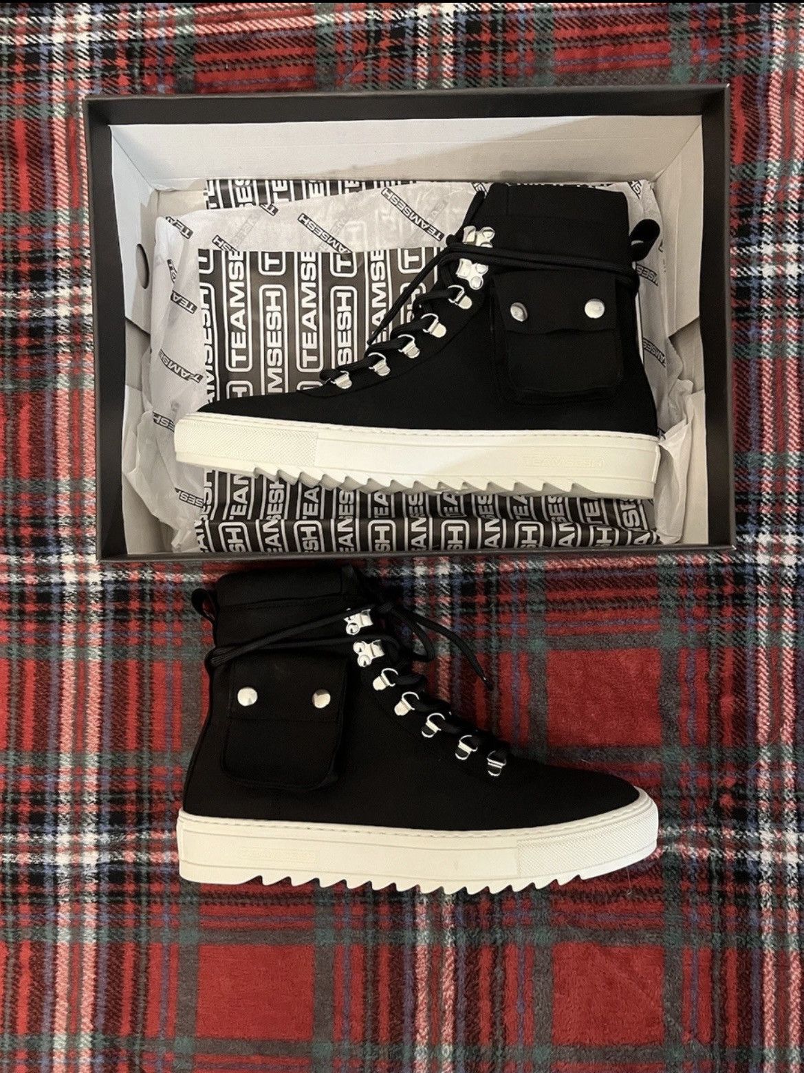 TeamSESH Teamsesh Deadman Cargo Boots Black/Shadow Size 11 Size US 11 / EU 44 - 1 Thumbnail