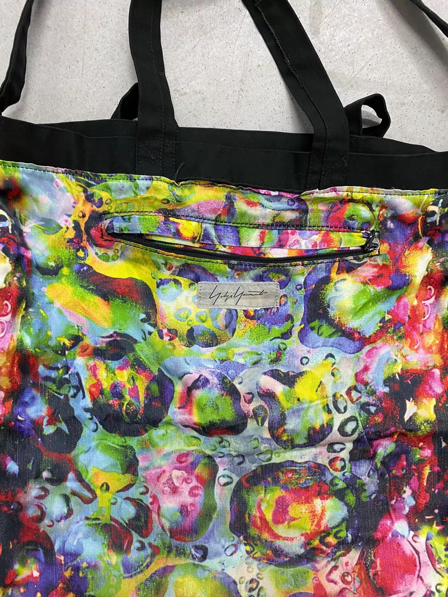 Yohji Yamamoto Yohji Yamamoto Colorful Water Drop Shoulder/Handheld Bag Size ONE SIZE - 2 Thumbnail