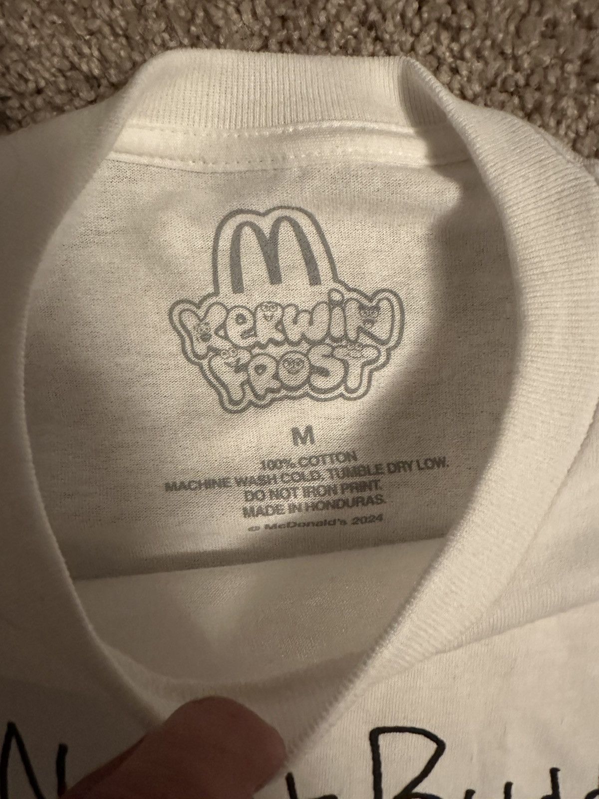 Japanese Brand × Vintage Kerwin frost x McDonald’s “buddies” tee Size US M / EU 48-50 / 2 - 2 Thumbnail