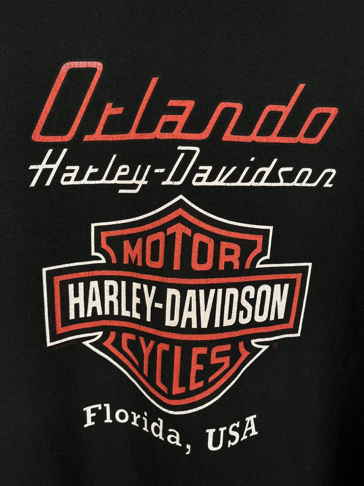 Harley Davidson Vintage Harley Davidson Orlando Skulls Big Logo T Shirt 00’s Size US XL / EU 56 / 4 - 17 Thumbnail