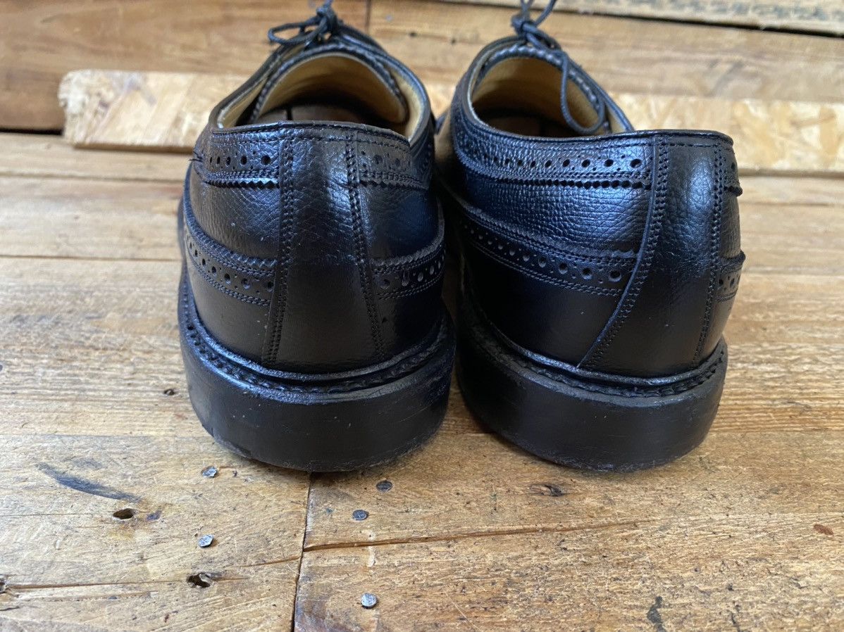 Florsheim × Vintage Vintage pebble grain wingtip oxford leather shoes 12C Size US 12 / EU 45 - 7 Thumbnail