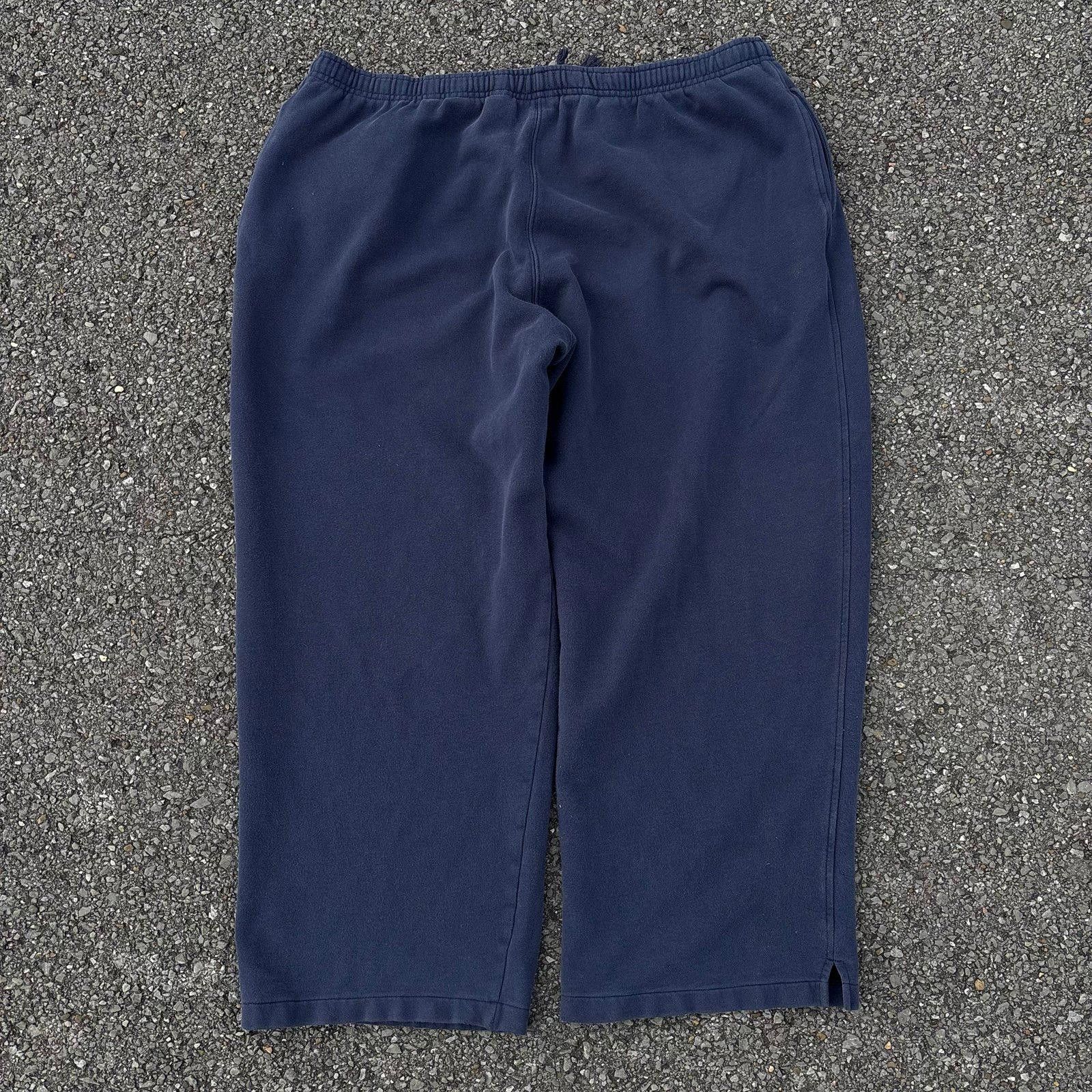 Nike Y2K Baggy Widelegged navy sweatpants Size US 36 / EU 52 - 1 Thumbnail