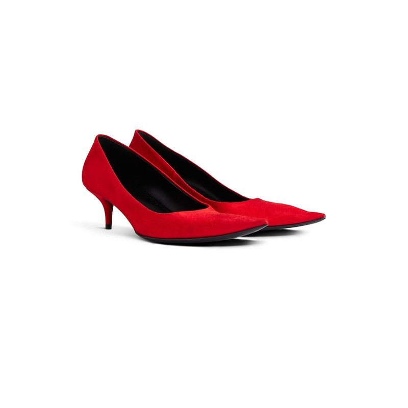 Balenciaga o1tr1nto0426 Avenue Pumps in Red Size US 8 / IT 38 - 2 Thumbnail