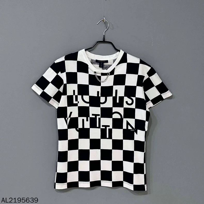 Louis Vuitton Louis Vuitton Deconstructing LOGO black and white checkerb Size US M / EU 48-50 / 2 - 1 Thumbnail