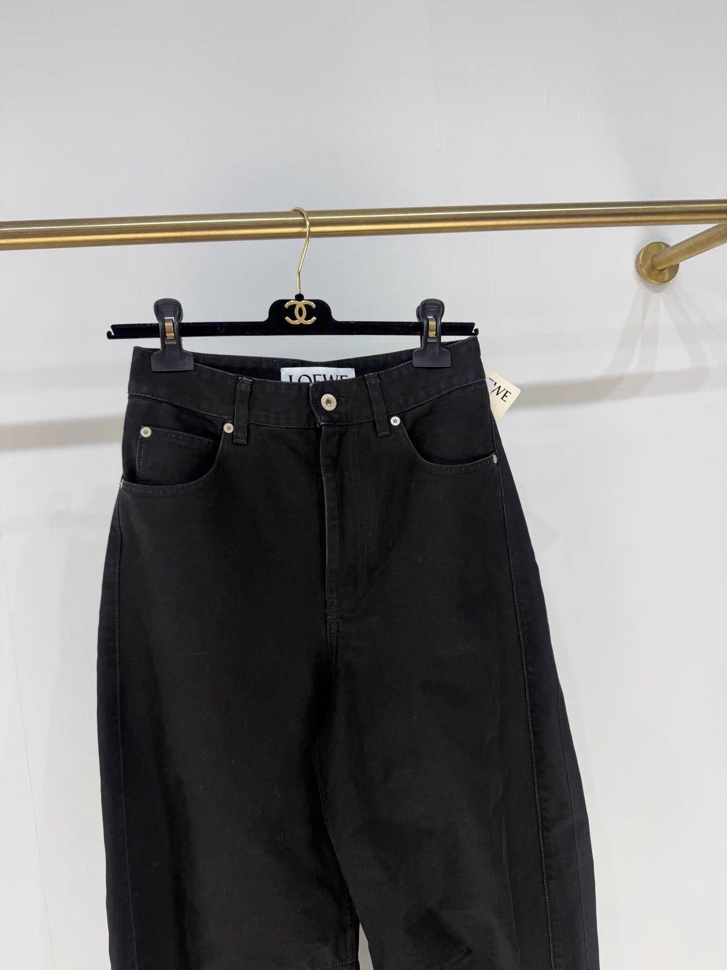 Loewe Loewe 25 Yang Mi scimitar jeans 34 Mint Size 24" / US 00 / IT 34 - 2 Thumbnail