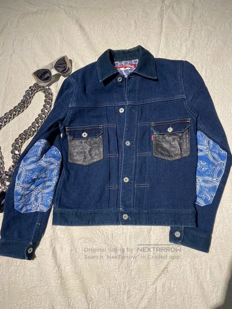 Junya Watanabe Junya Watanabe Denim Jacket Size S / US 4 / IT 40 - 1 Thumbnail