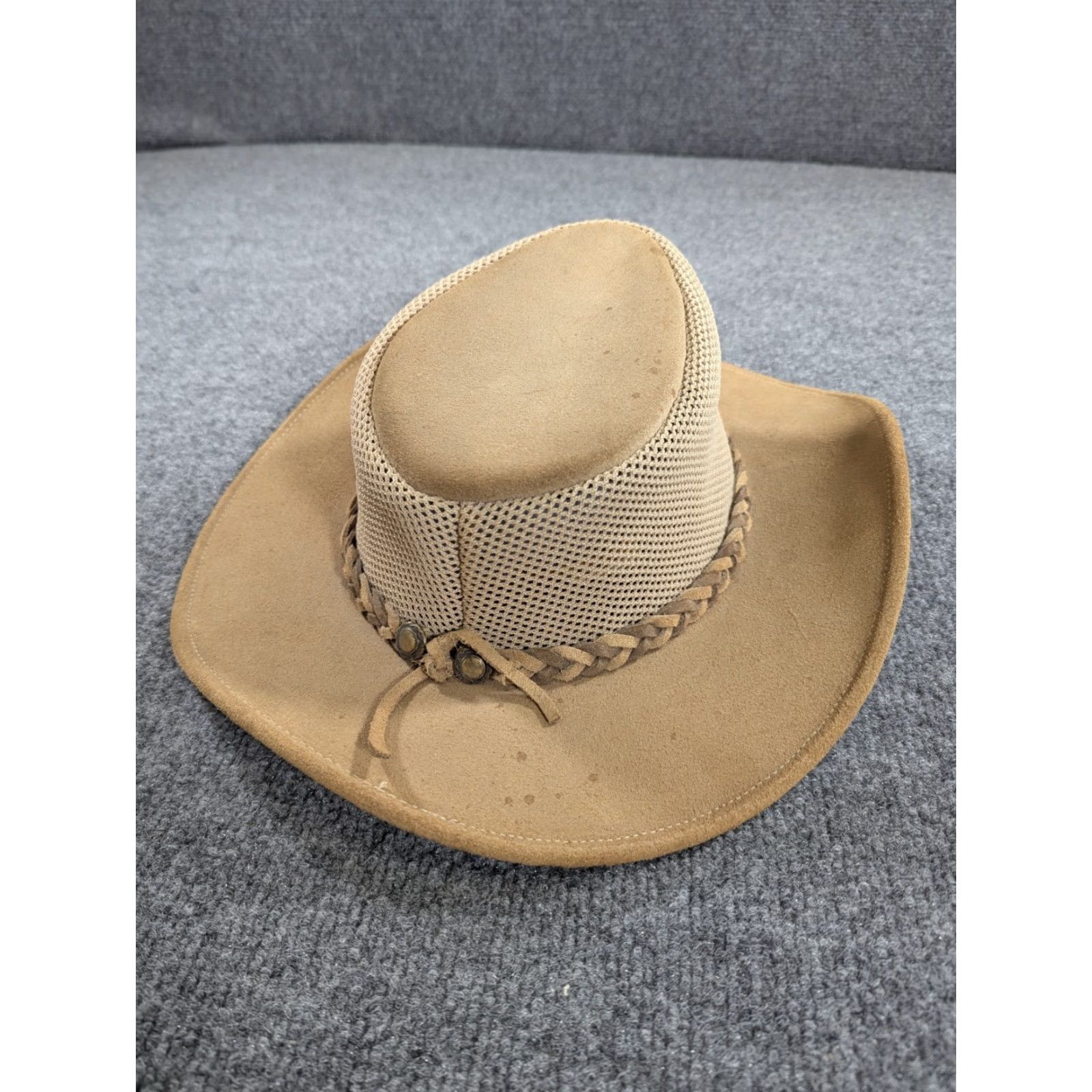 Vintage Henschel Hat Boonie Hat Brown Size M Men Size ONE SIZE - 3 Thumbnail