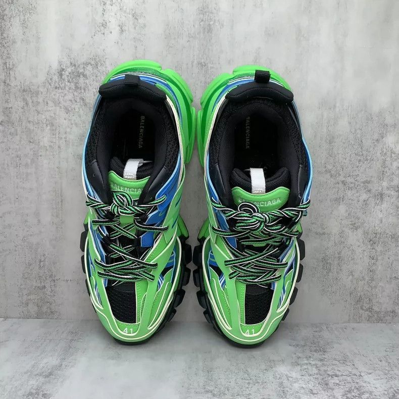 Balenciaga Balenciaga Track Sneakers Green and Black-2505 Size US 8 / EU 41 - 6 Thumbnail