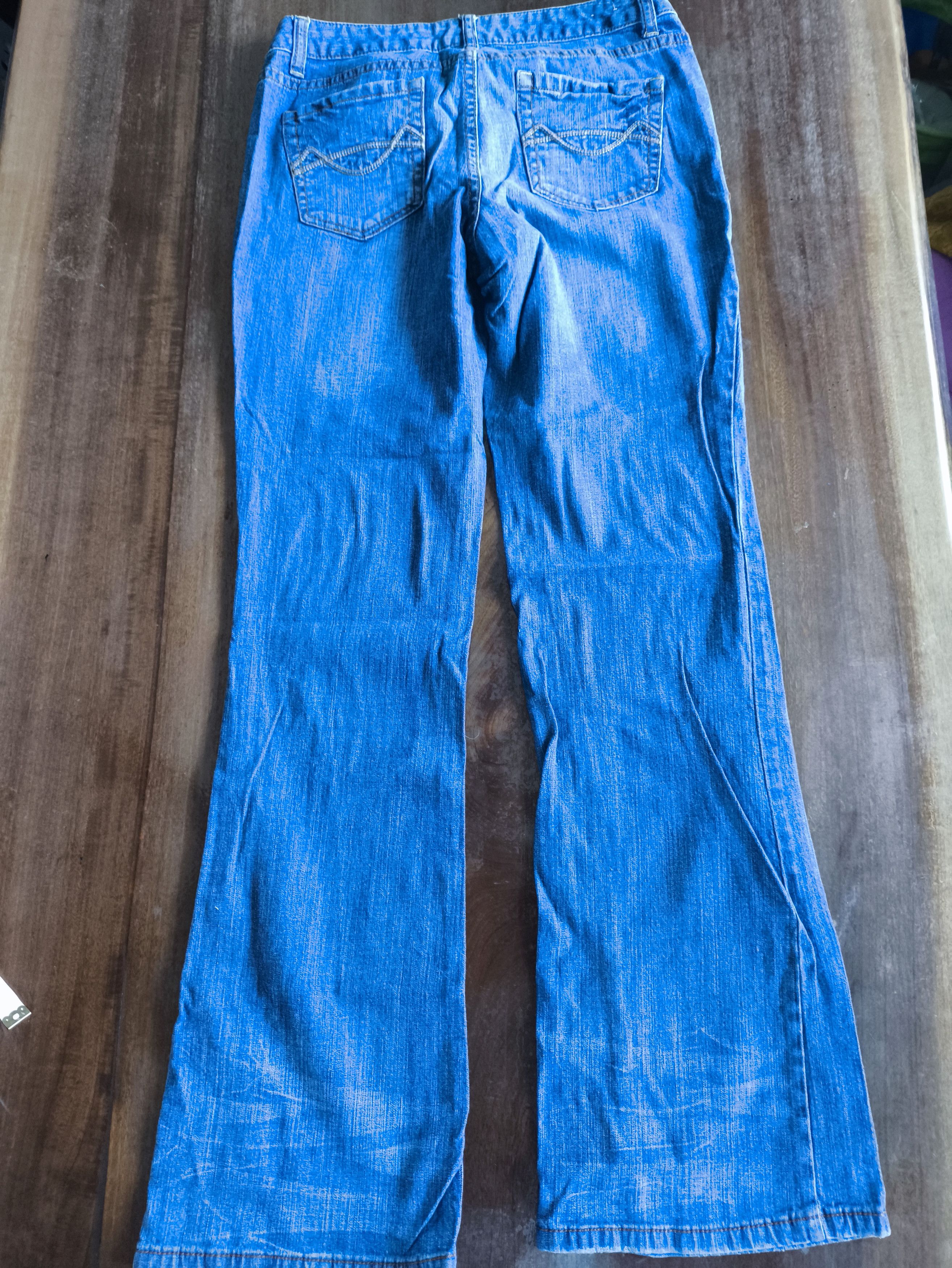 Mossimo Mossimo Supply Co Jeans Womens Blue Low Rise Bootcut 30x40 Size 30" / US 8 / IT 44 - 6 Thumbnail