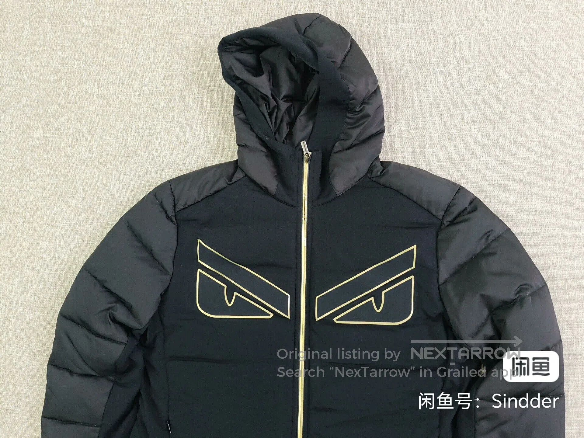Fendi Fendi Men's Little Monster Down Jacket. Size US L / EU 52-54 / 3 - 3 Thumbnail