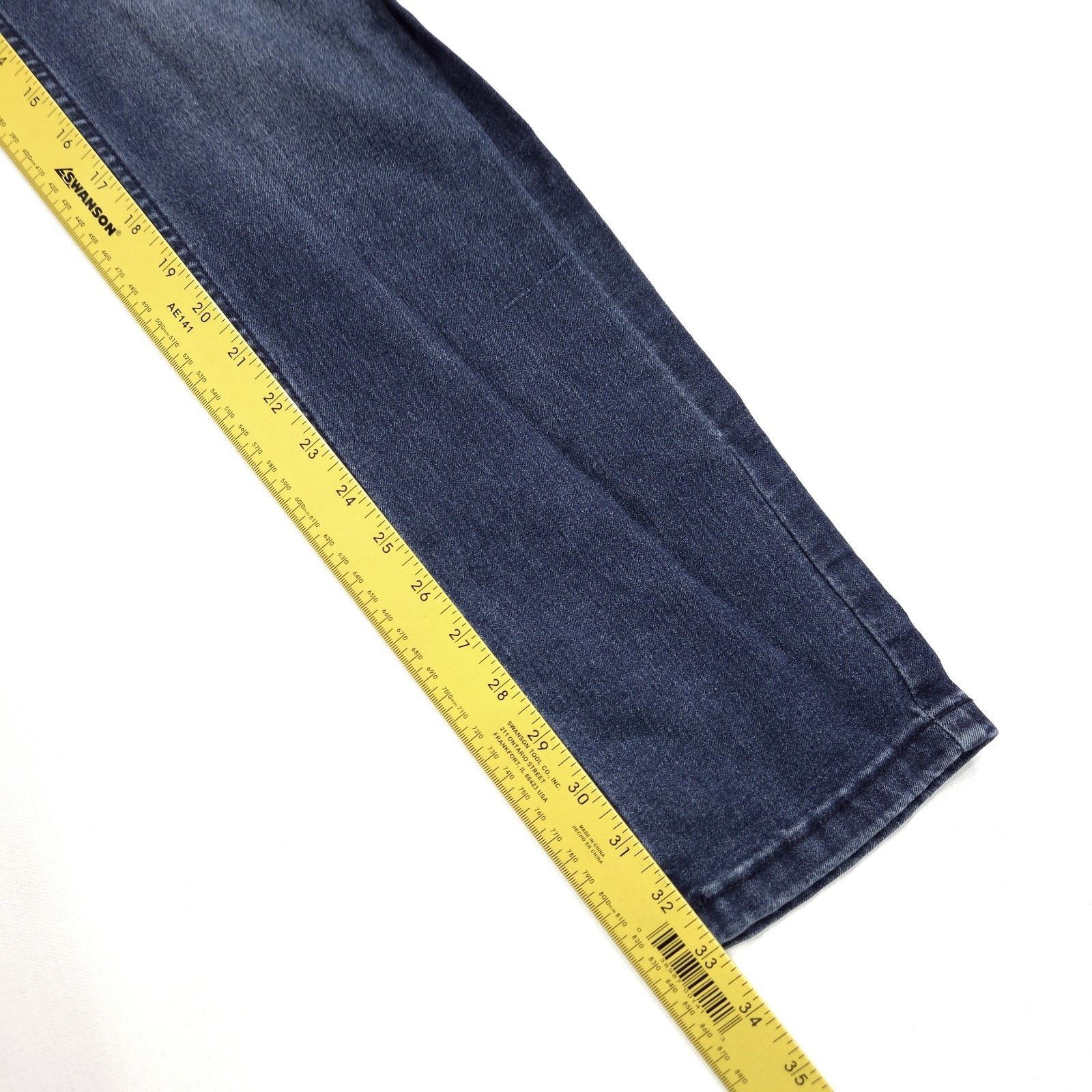 Other The Perfect Jean NYC Jeans Mens Size 34x33 Blue Skinny Fit Size US 34 / EU 50 - 5 Thumbnail