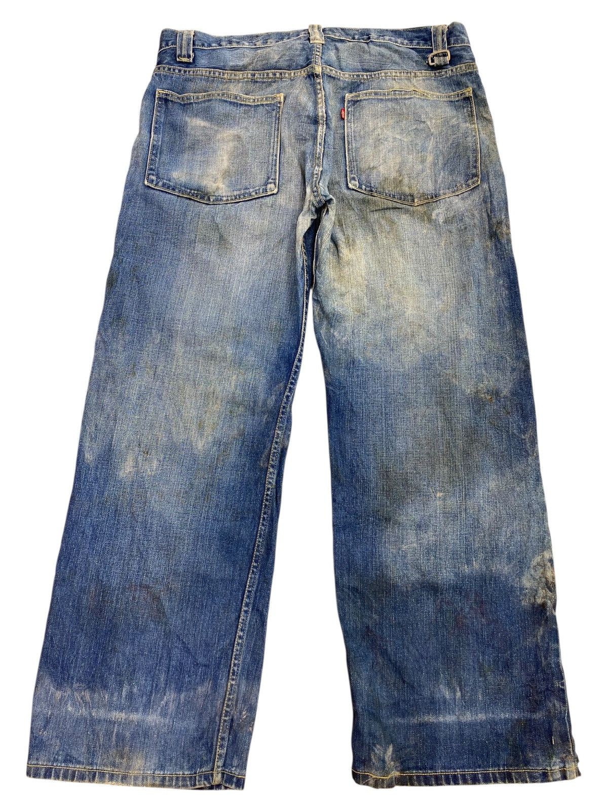 Levi's Vintage Levi’s 90’s Blue Wash Style Loose Jeans Size US 40 / EU 56 - 3 Thumbnail