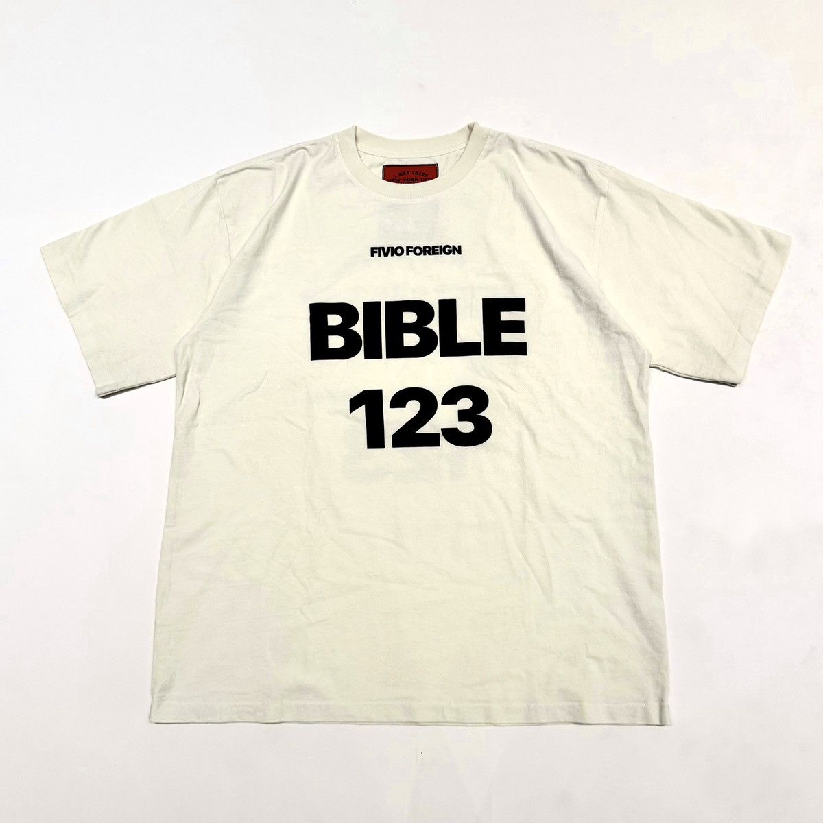 RRR-123 RIVINGTON roi Rebis x Fivio Foreign BIBLE T-Shirt Size US M / EU 48-50 / 2 - 1 Thumbnail