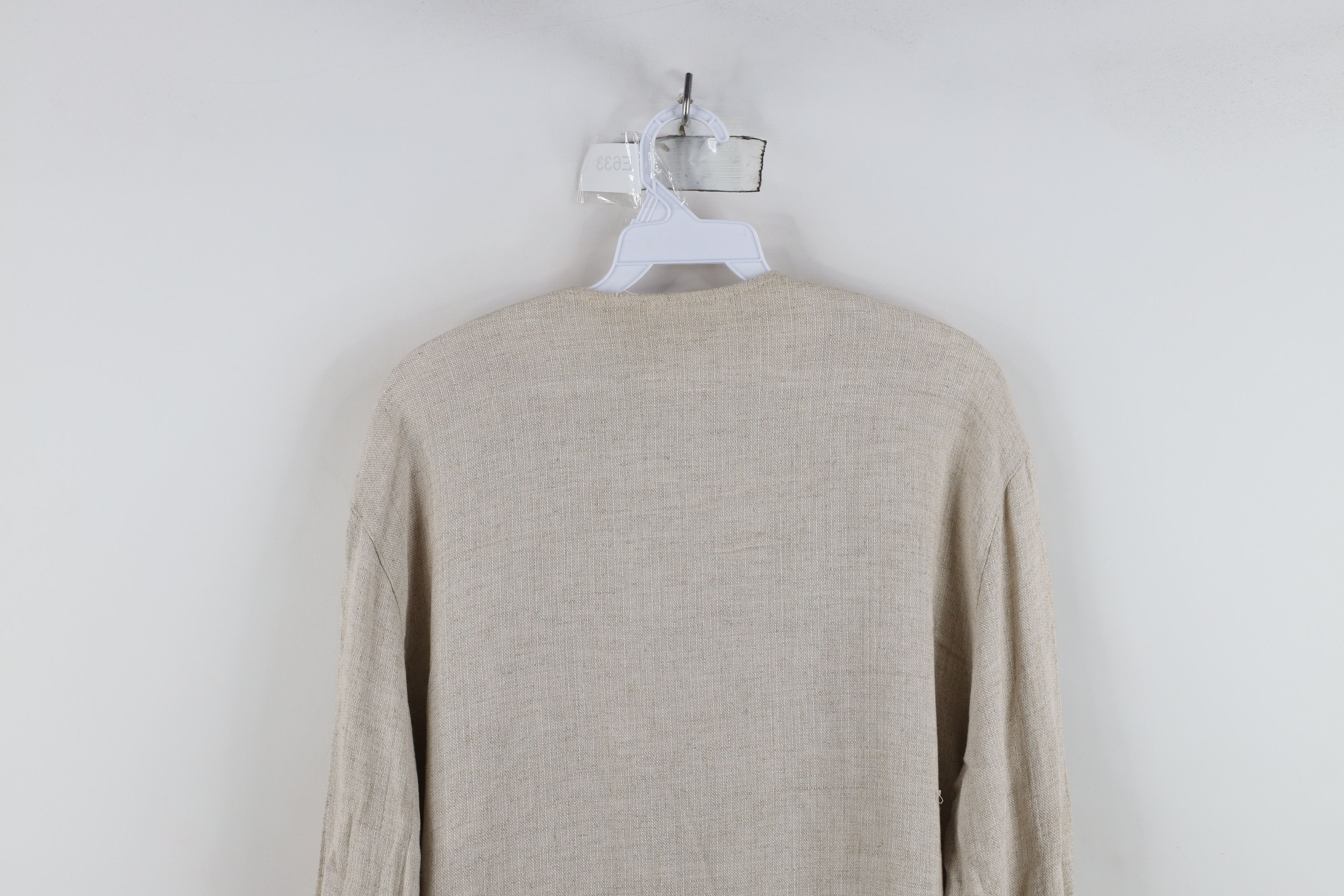 Vintage Vintage 90s Lagenlook Rayon Blend Baggy Button Shirt USA Size XL / US 12-14 / IT 48-50 - 13 Thumbnail