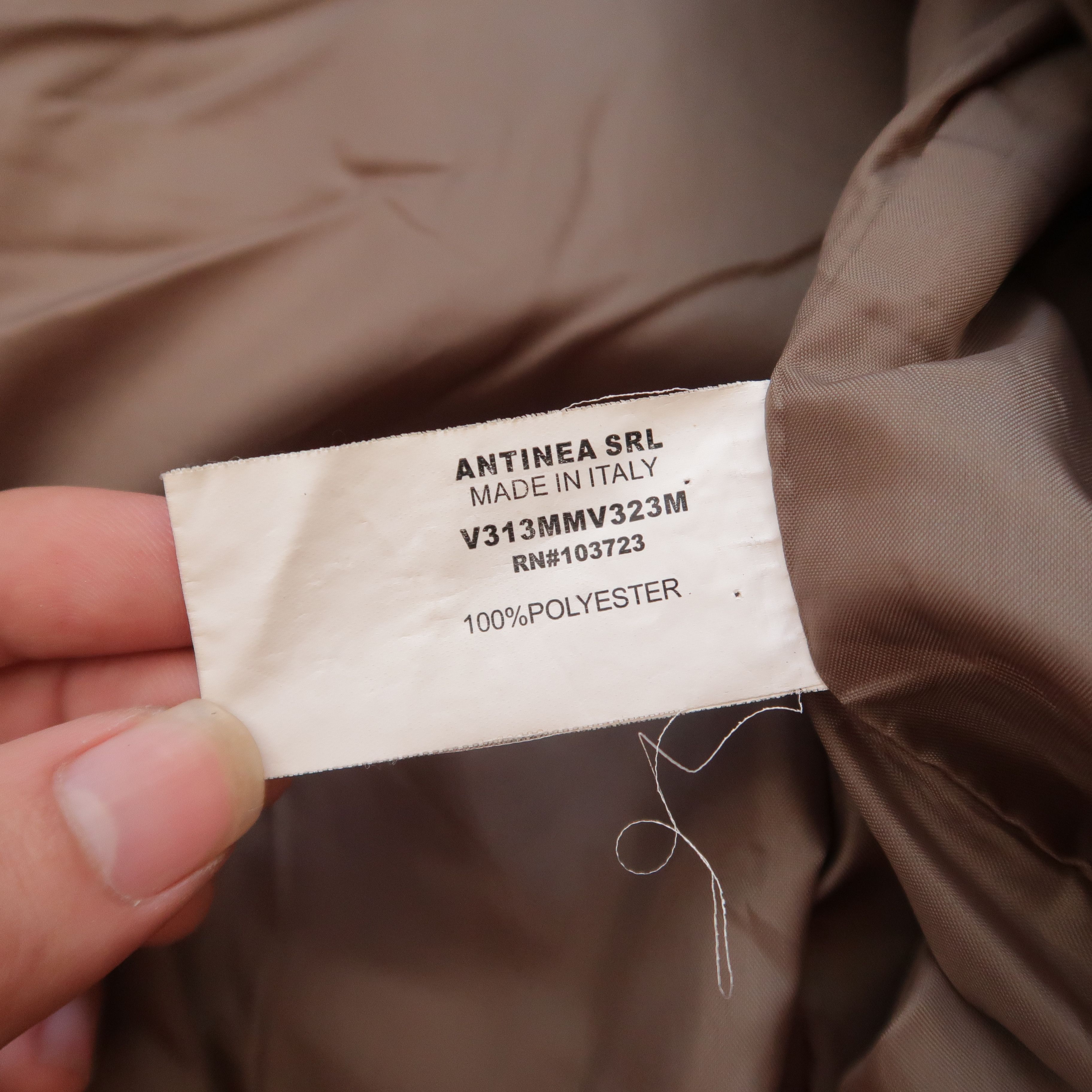 Armani 1990s Armani N-2B Military Fur Faux Jacket Size US M / EU 48-50 / 2 - 17 Thumbnail