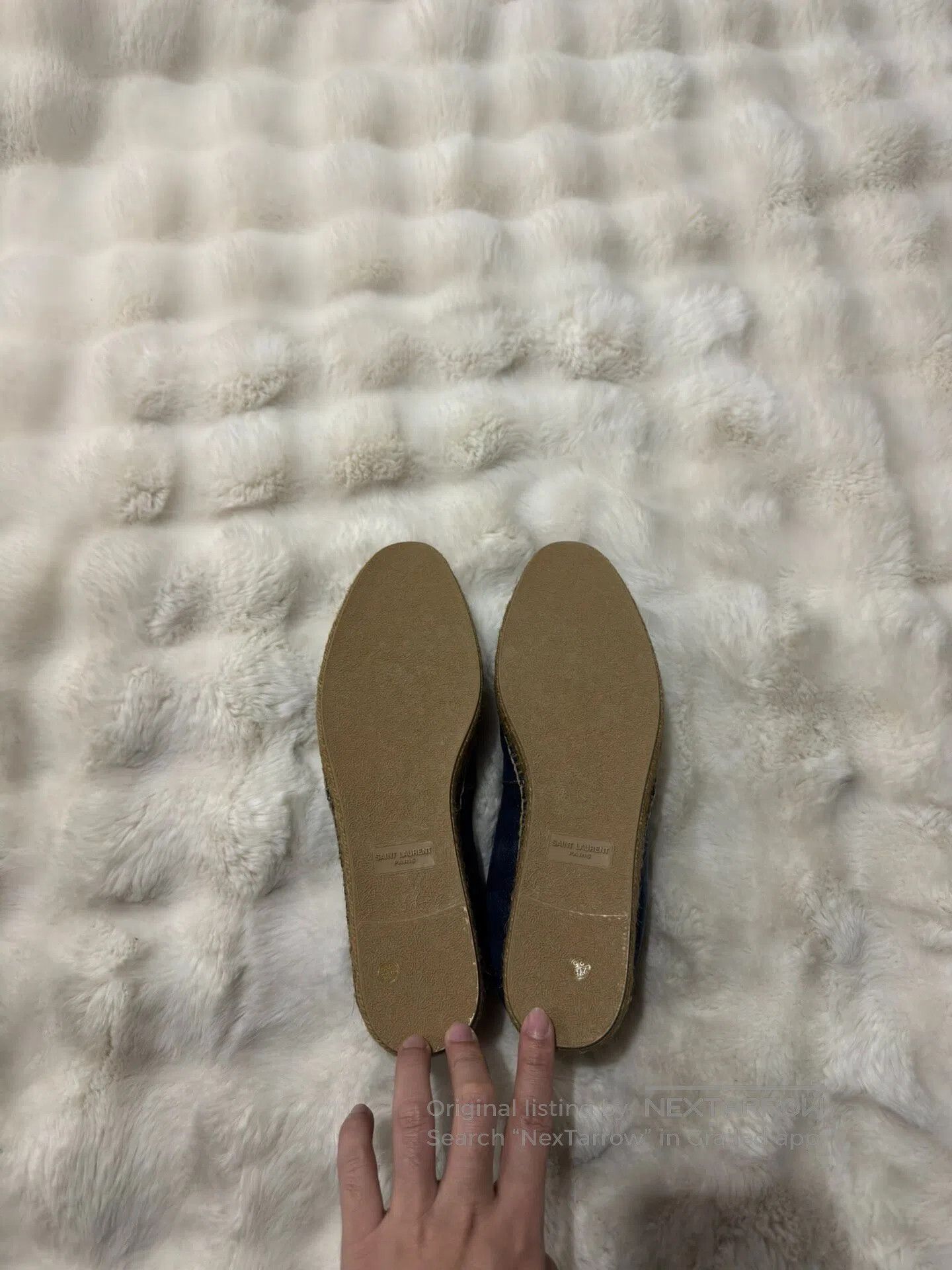 Saint Laurent Paris Saint Laurent Paris Gold-Plated Fisherman Shoes| Size US 12 / EU 45 - 5 Thumbnail