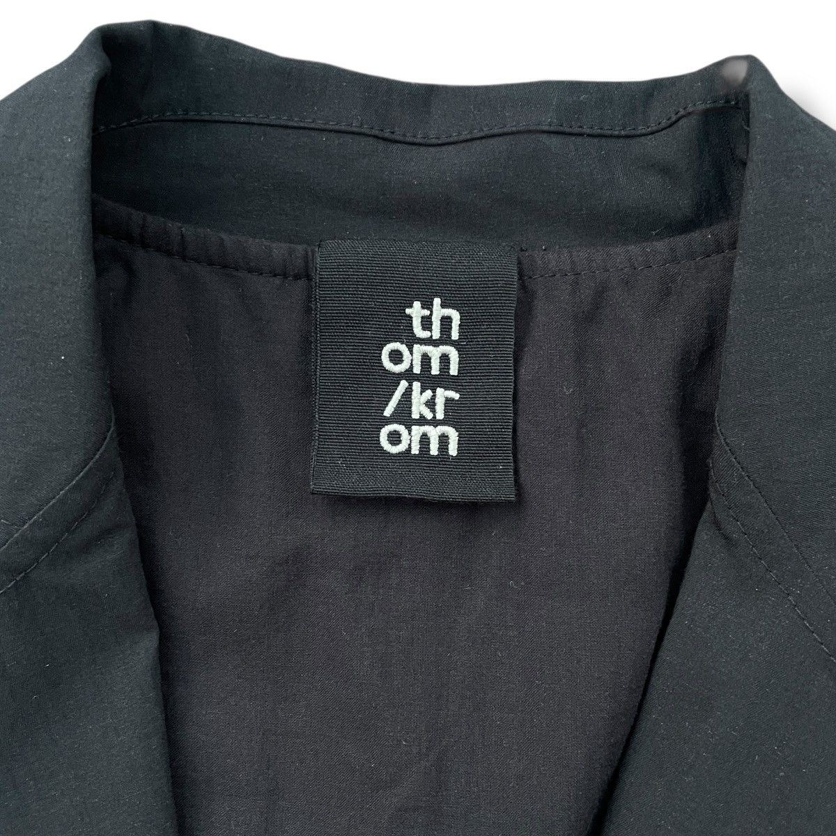 Thom Krom thom/krom One-Button Woven Stretch Jacket Size US XS / EU 42 / 0 - 5 Thumbnail