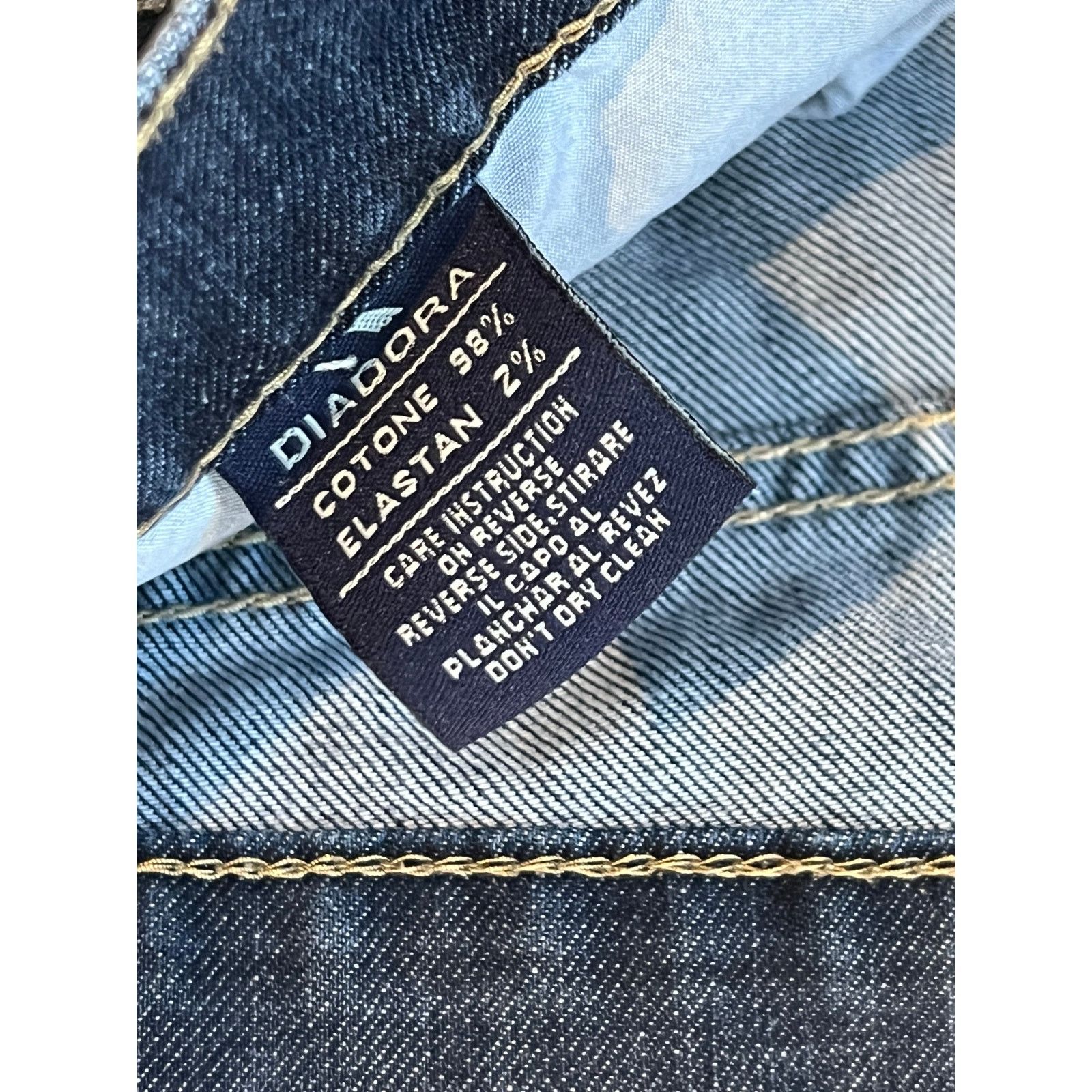 Diadora Diadora Relaxed Fit Blue Jeans 40x30 Size US 40 / EU 56 - 4 Thumbnail