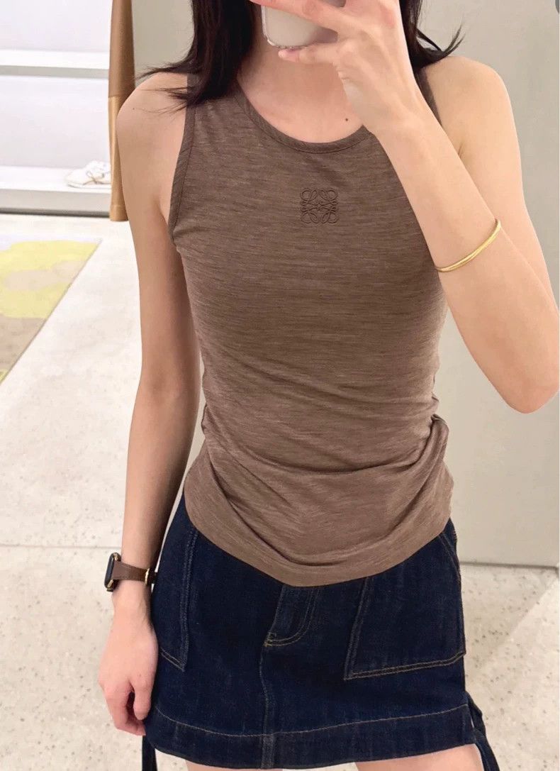 Loewe LOEWE Tank top with a twisted back, size S Size S / US 4 / IT 40 - 1 Thumbnail