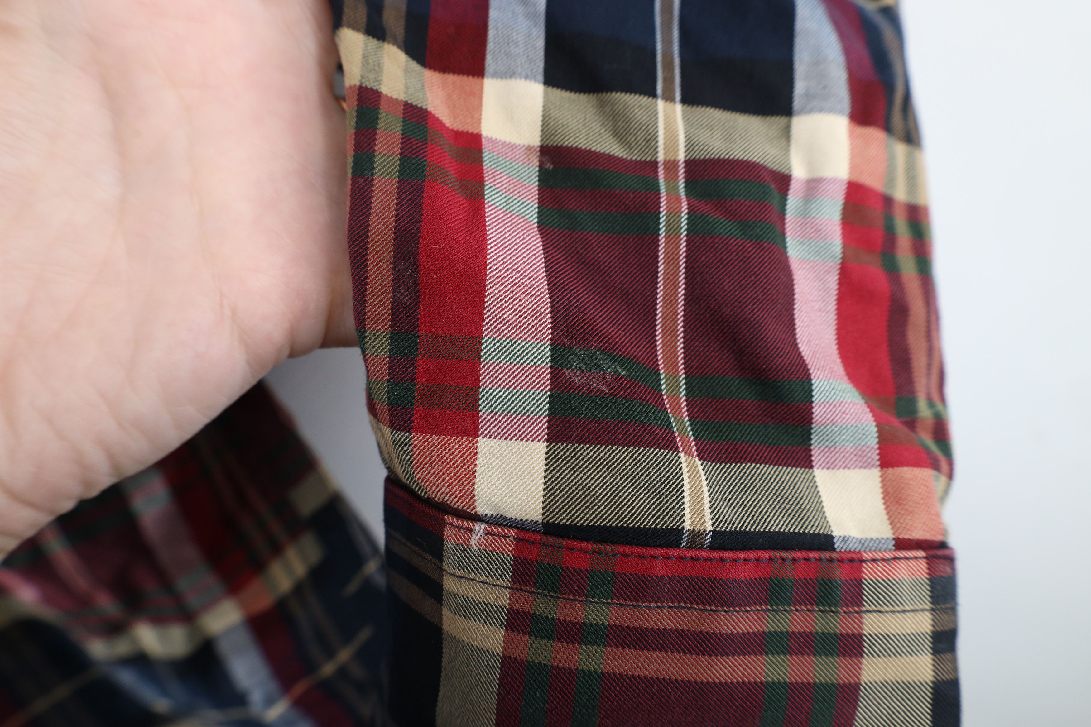 Orvis × Vintage Vintage Orvis Rainbow Plaid Heavyweight Button Down Shirt Size US M / EU 48-50 / 2 - 6 Thumbnail