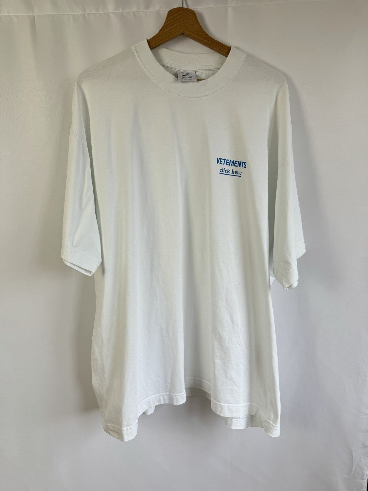 Vetements Vetements click here tshirt Size US L / EU 52-54 / 3 - 1 Thumbnail