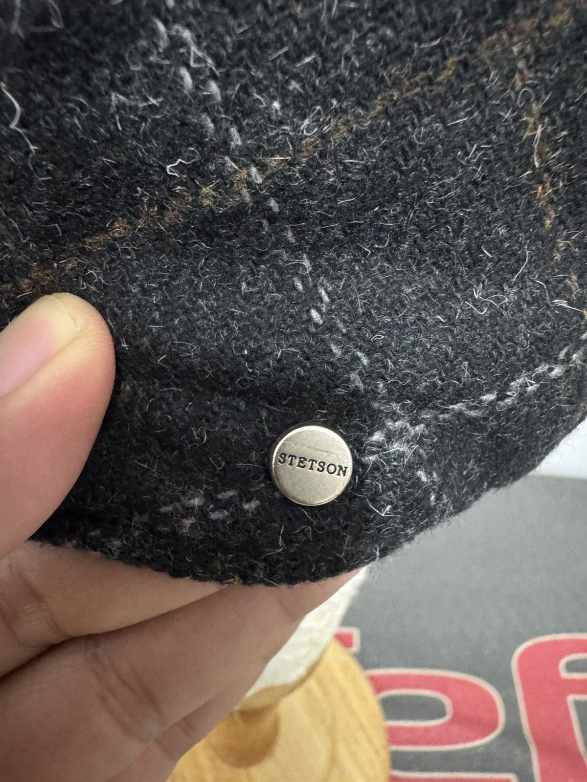 Stetson STETSON MIXED WOOL FLAT CAP Size ONE SIZE - 5 Thumbnail
