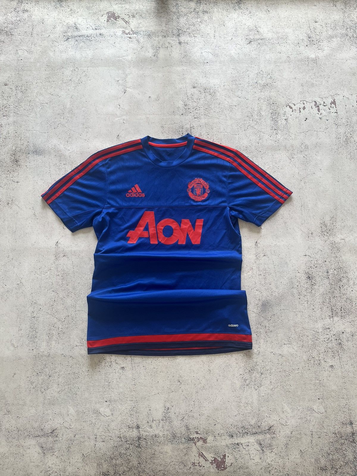 Adidas ADIDAS FC MANCHESTER UNITED 2015 TRAINING,SOCCER JERSEY Size US S / EU 44-46 / 1 - 1 Thumbnail