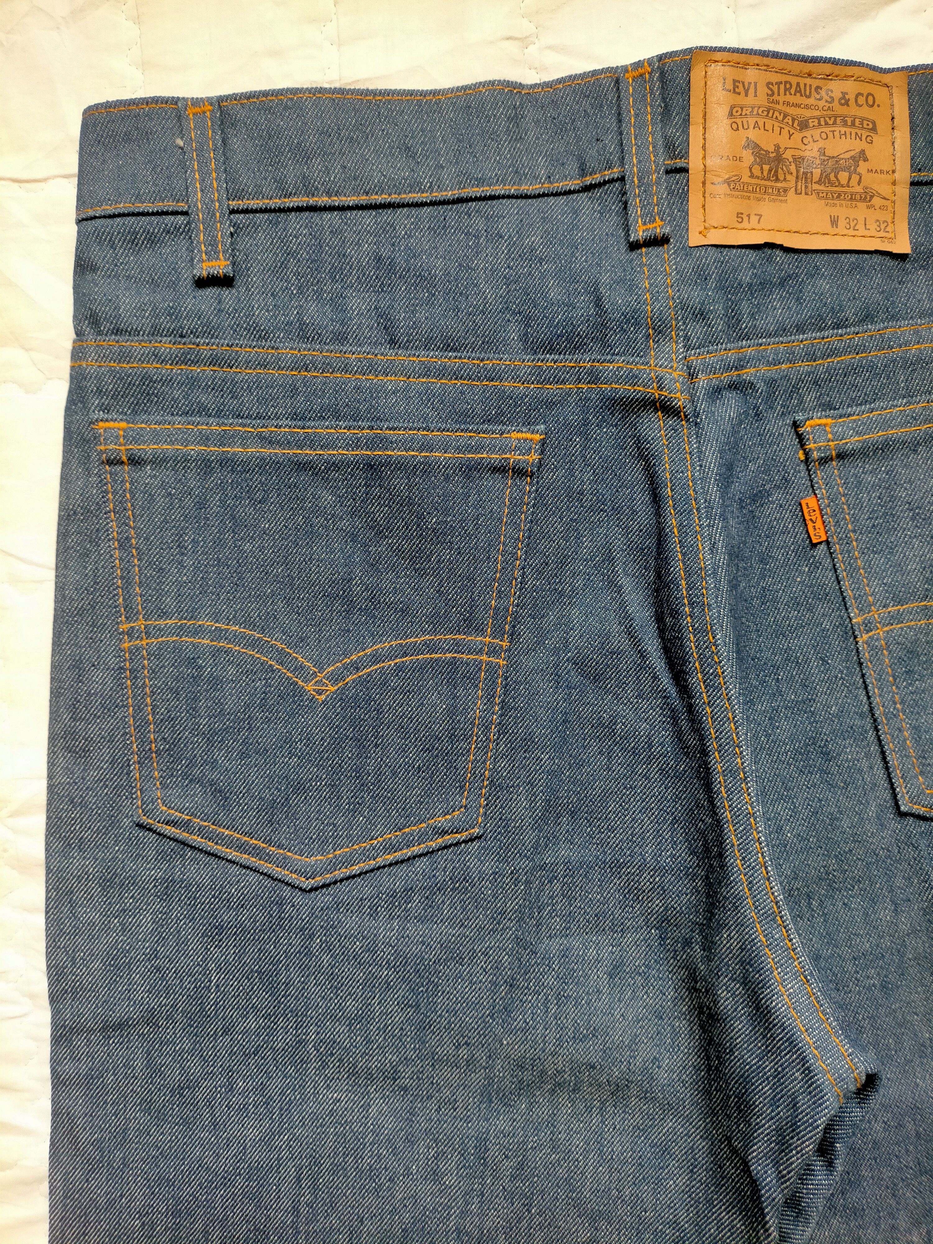 Levi's Vintage Clothing Vintage Levis 517 Usa Oren Tab Flare Denim Boot cut Size US 32 / EU 48 - 4 Thumbnail