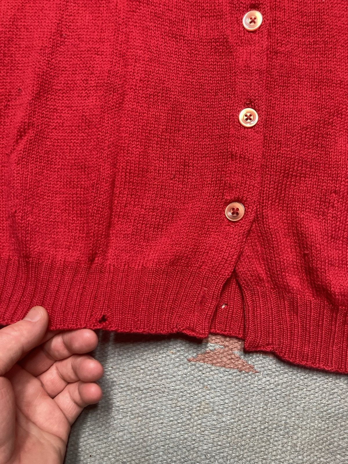 JCPenney × Vintage 1950s wool cardigan sweater Penney’s button front women’s 40 Size L / US 10 / IT 46 - 2 Thumbnail