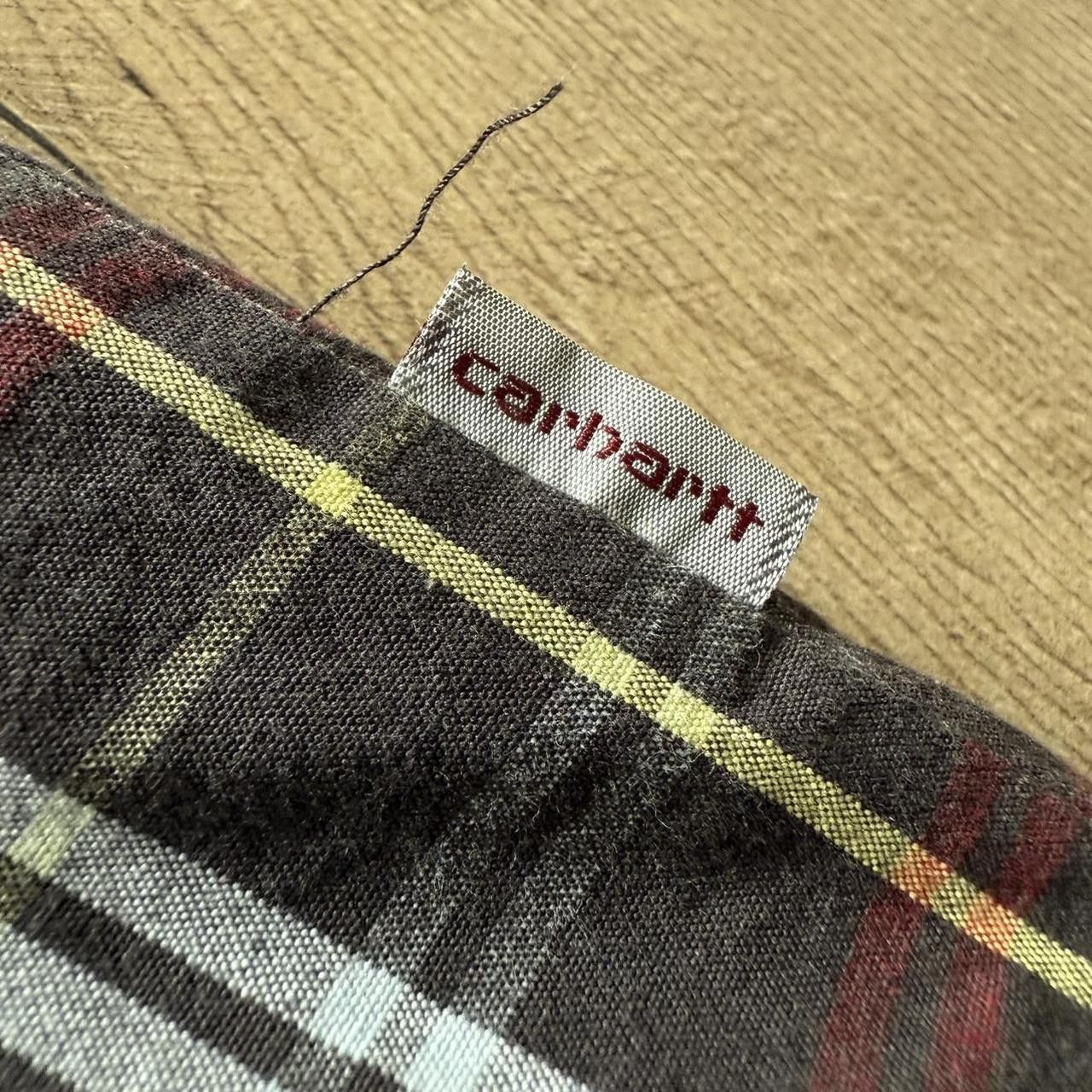 Carhartt Carhartt Logo Button Up Shirt Checkered WIP Size US L / EU 52-54 / 3 - 5 Thumbnail