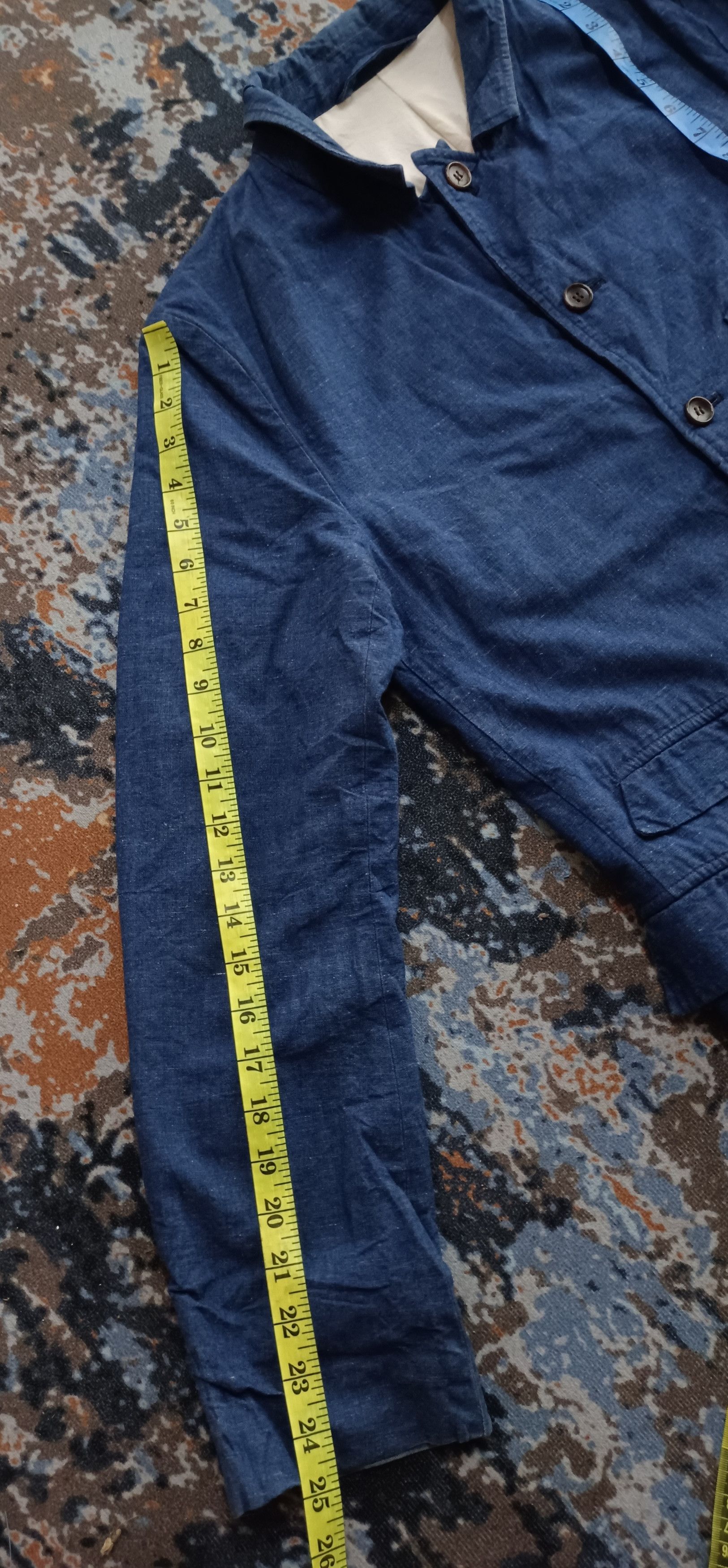 *A VONTADE 🔥🔥A.VONTADE Chroe Men Denim Jacket Size US M / EU 48-50 / 2 - 13 Thumbnail