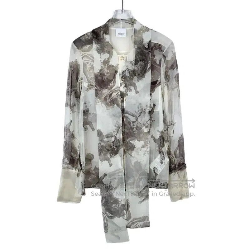 Burberry Burberry Colorful Silk Women's Shirt. Size XS / US 0-2 / IT 36-38 - 1 Thumbnail
