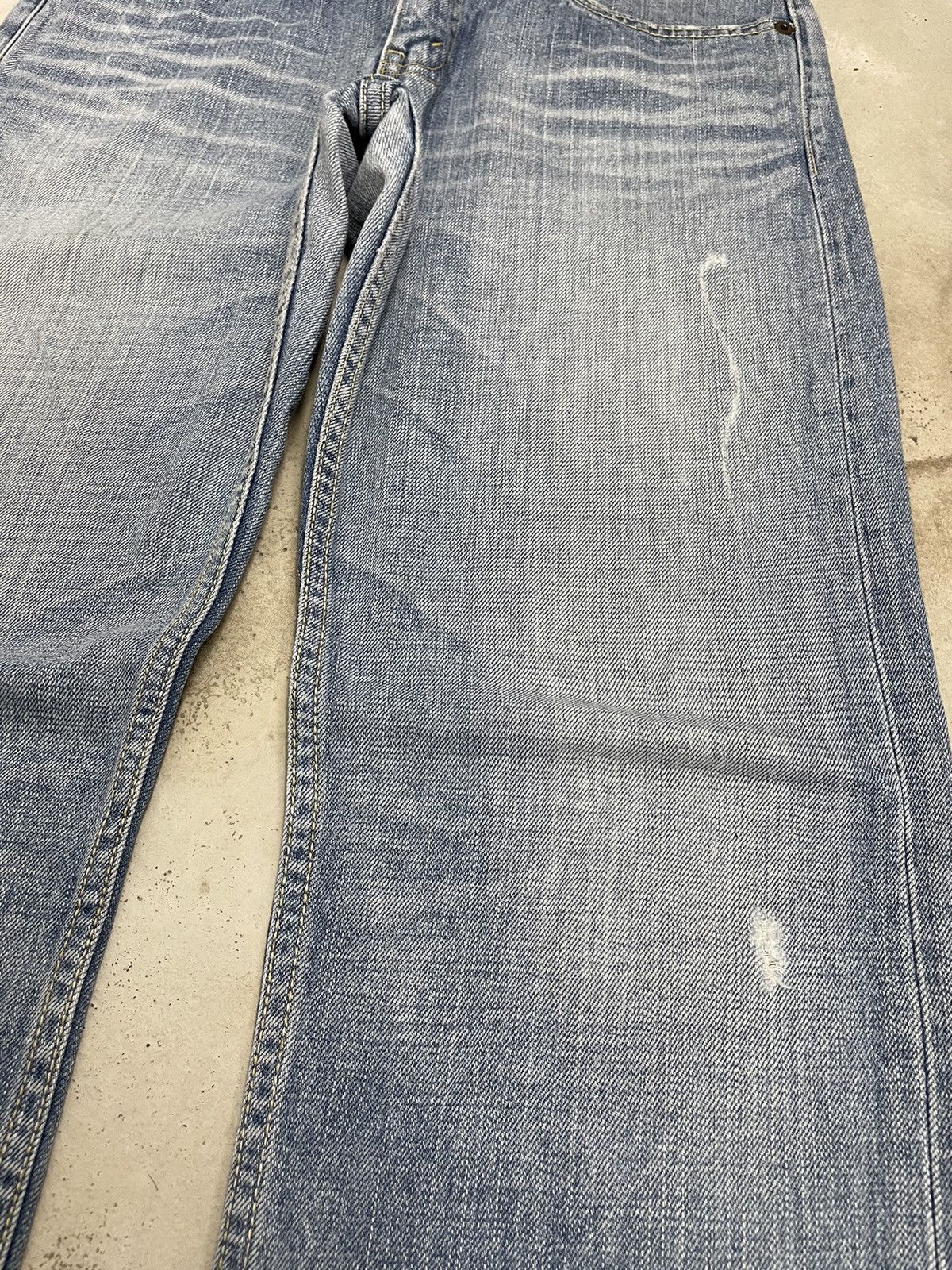 Levi's Levis 533 Distressed Clawmark Different Pocket Denim (AD3) Size US 30 / EU 46 - 8 Thumbnail