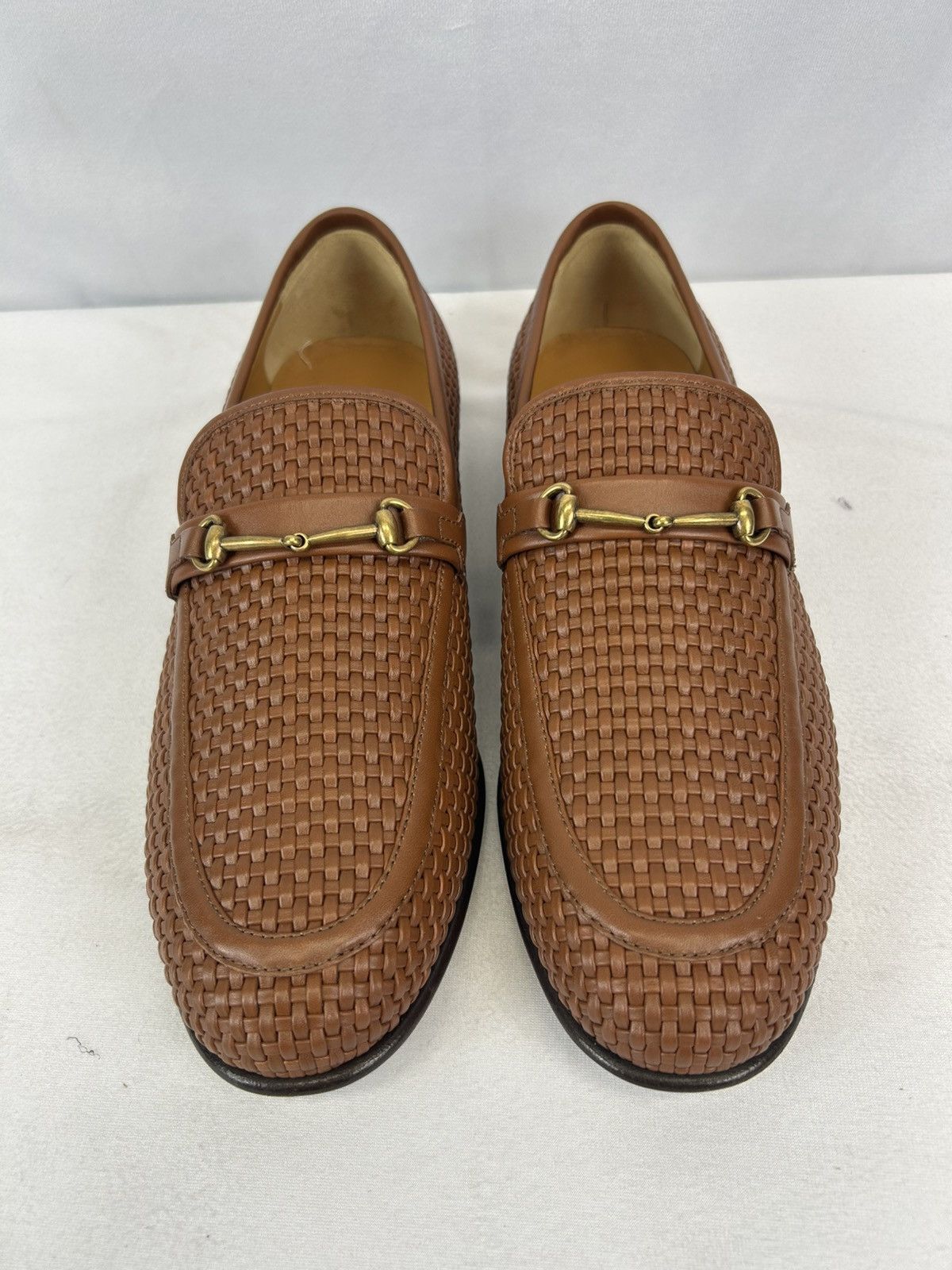 Gucci GUCCI Gucci Horsebit Crochet Leather Loafers Size US 9 / EU 42 - 4 Thumbnail