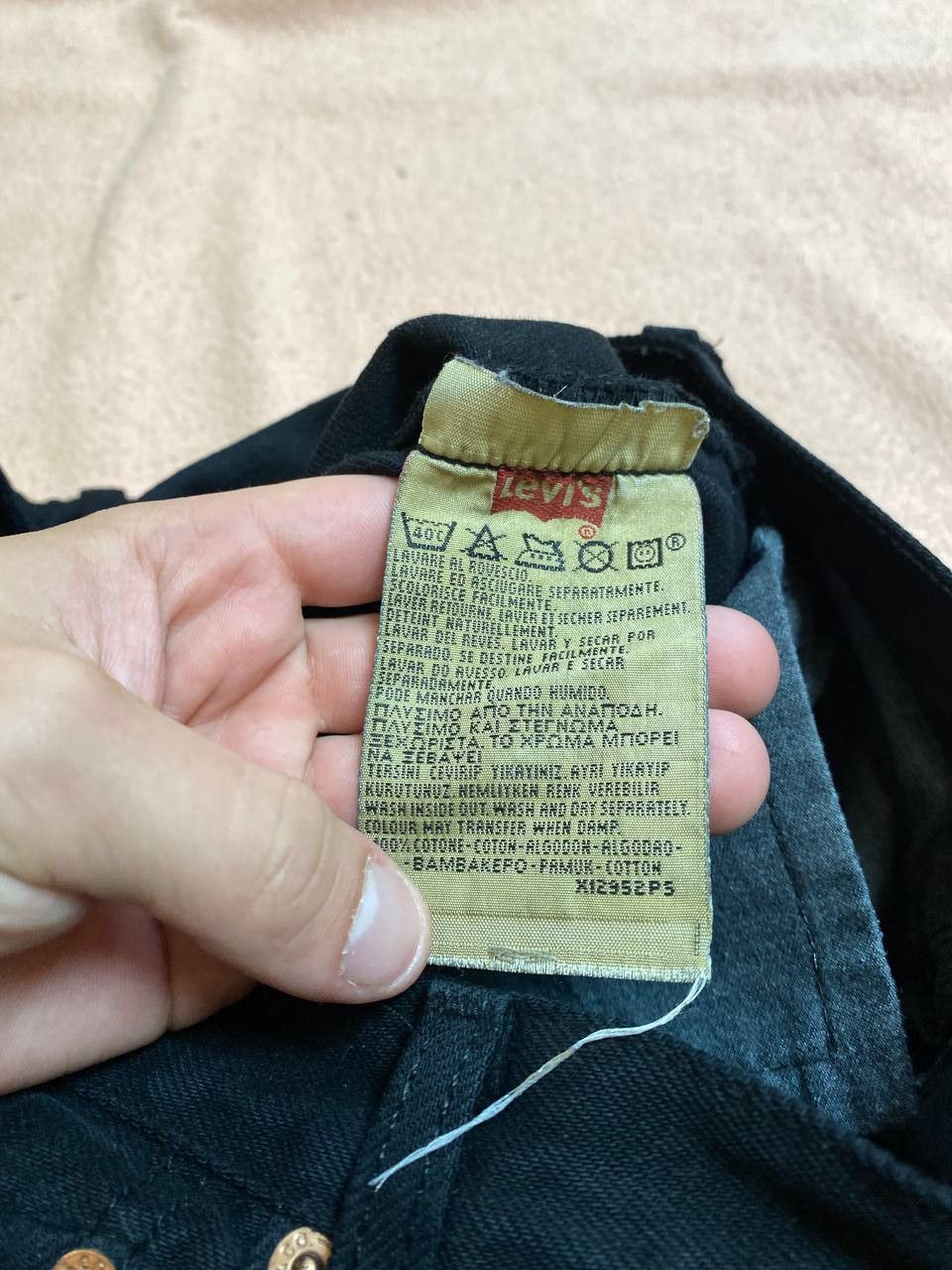 Levi's × Vintage Vintage Levis 501 Y2K Baggy Denim Distressed 90s Jeans Size US 30 / EU 46 - 2 Thumbnail