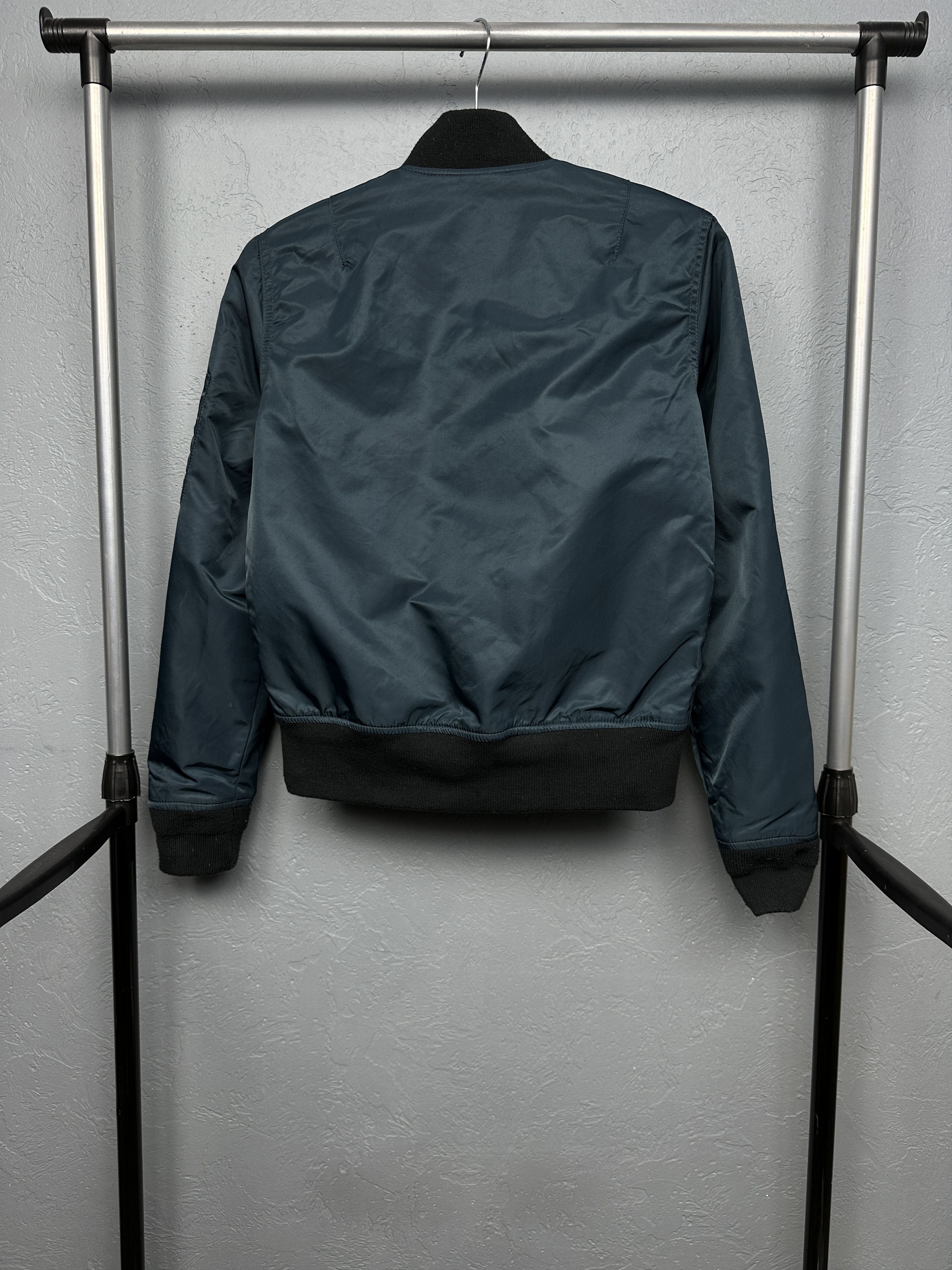 Schott Schott NYC Vintage Womens Nylon Bomber Jacket Size M / US 6-8 / IT 42-44 - 9 Thumbnail