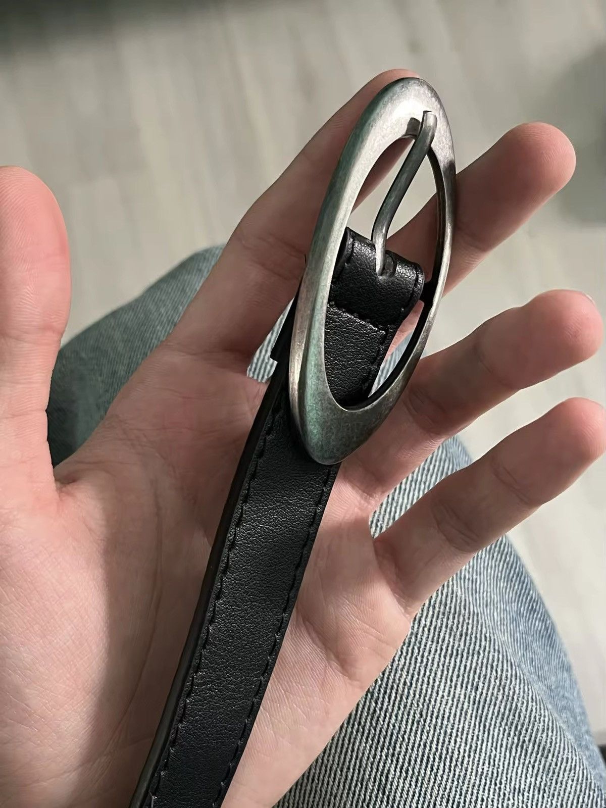 Japanese Brand × Vintage Harajuku Y2K Pu Leather Belt Size ONE SIZE - 6 Thumbnail