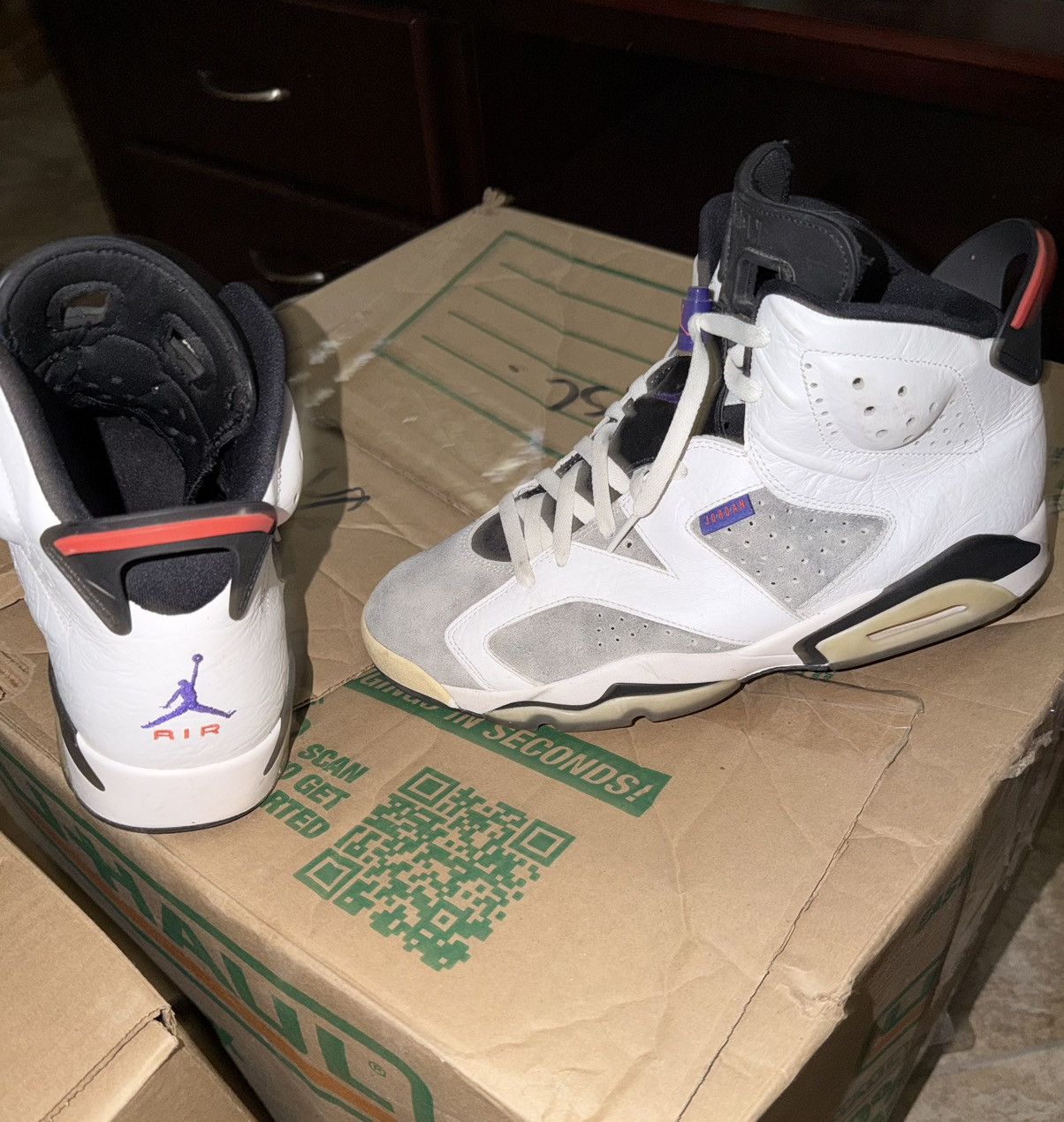 Jordan Brand Nike Air Jordan 6 Retro LTR 'Flint' Size 11 Size US 11 / EU 44 - 1 Thumbnail