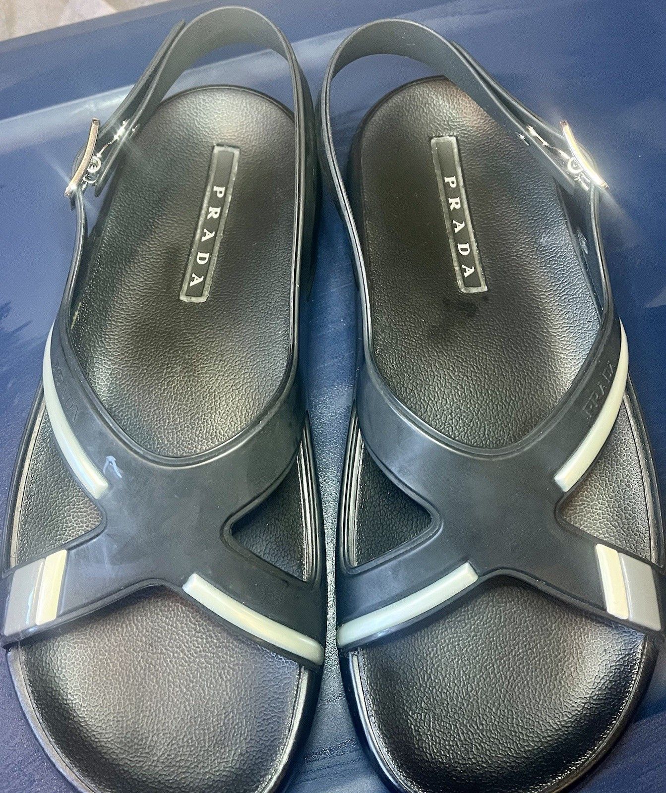 Prada Prada Spring 2017 Men's Sandals Size 7 (fits US 8-8.5) Size US 7 / EU 40 - 2 Thumbnail
