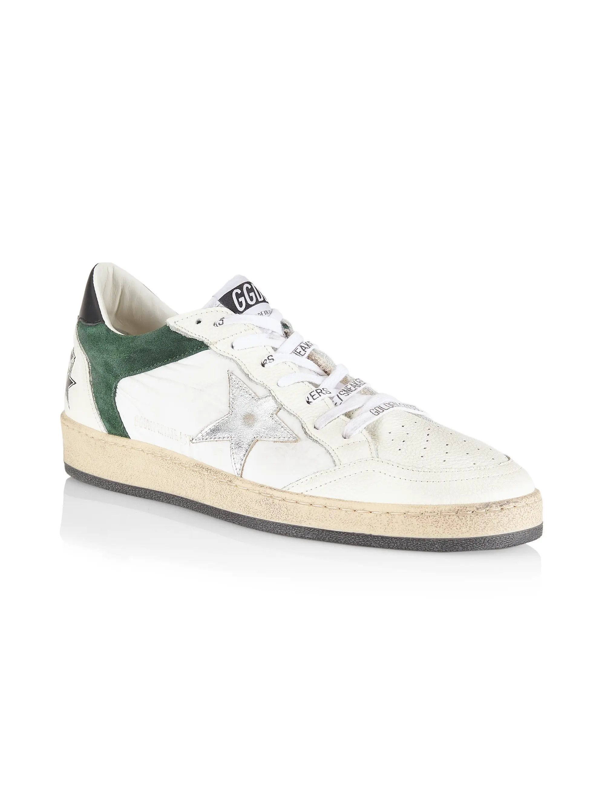 Golden Goose o1w1db10625 Ball Star Lace-Up Sneakers in Multicolor Size US 9 / EU 42 - 2 Thumbnail