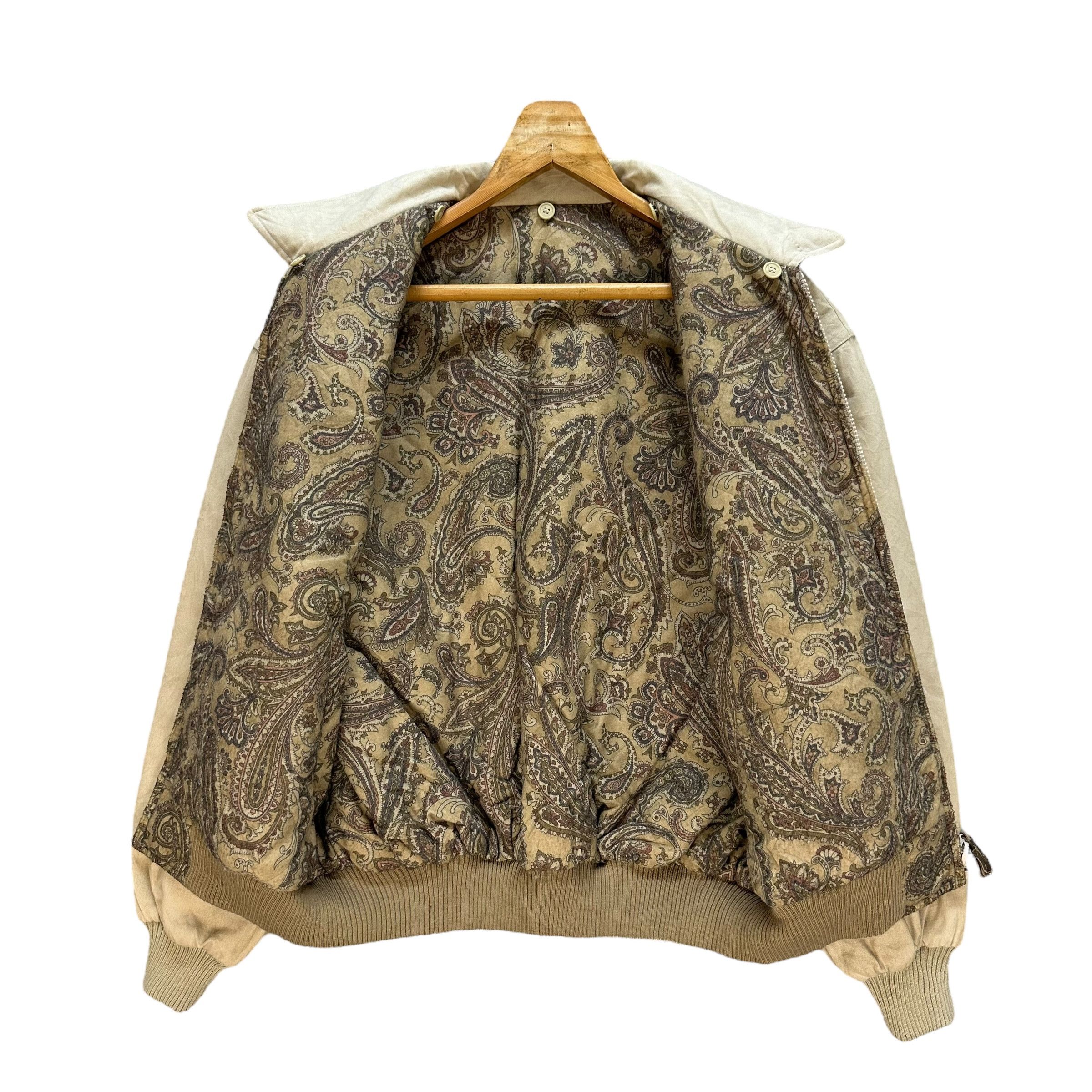 Japanese Brand FLYING TIGER'S Paisley Reversible Jacket #A52-1199 Size US L / EU 52-54 / 3 - 4 Thumbnail