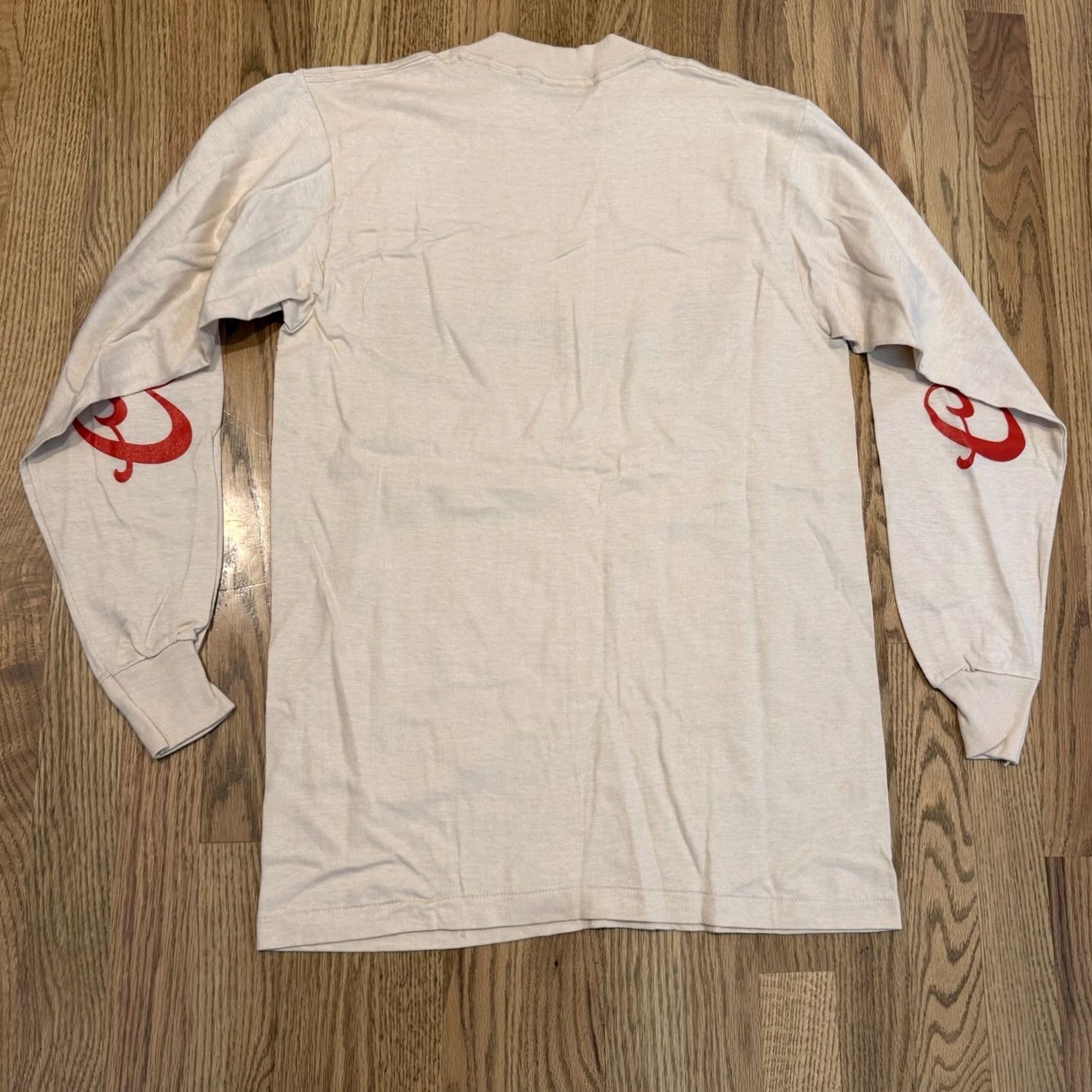 Vintage VINTAGE Mountain Escape Coors Beer T Shirt Men’s Size Medium Long Sleeve 80s Vtg Artex Beige Cotton Crew Neck Graphic Print 1980-1989 Mens Size US M / EU 48-50 / 2 - 2 Thumbnail