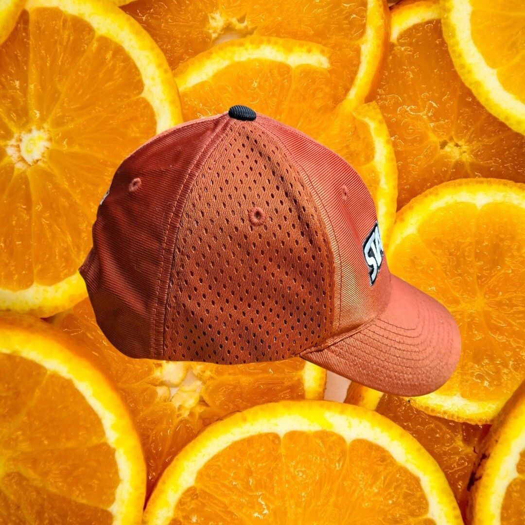Starter Starter Hat Athletic Baseball Cap Adjustable Orange One Size Size ONE SIZE - 4 Thumbnail