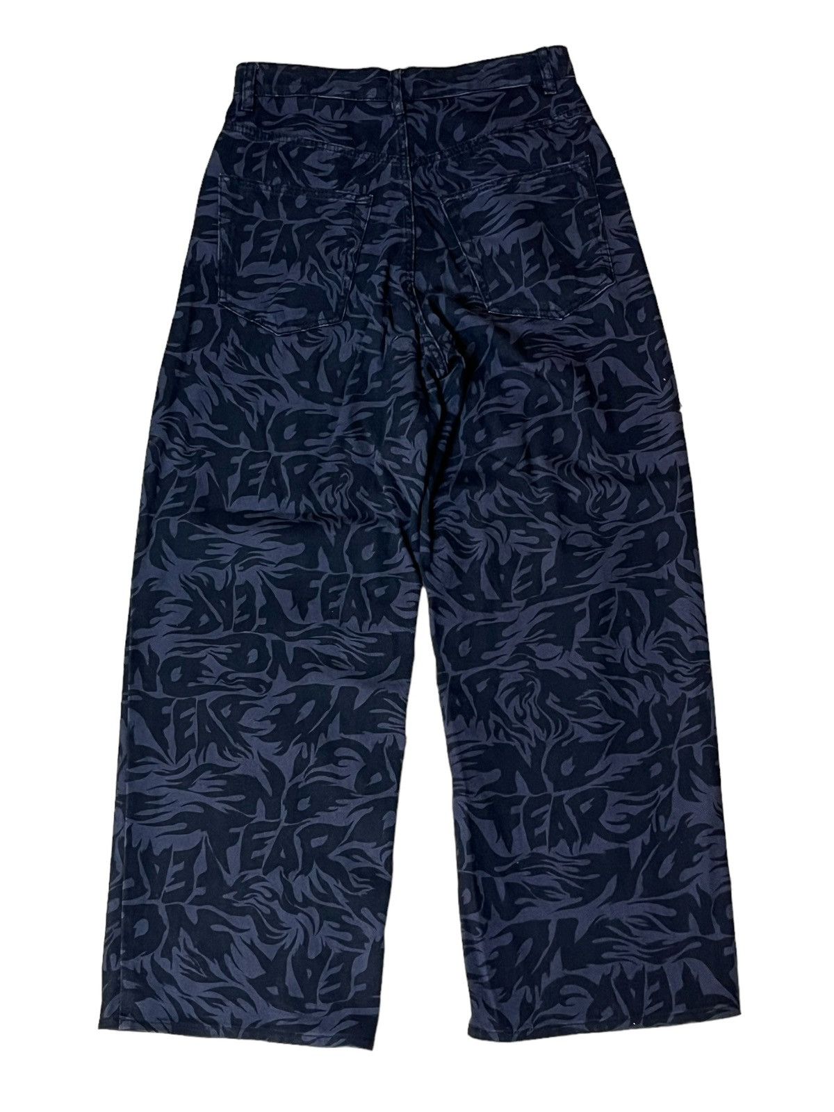 No Fear SKATEGANG NO FEAR x H&M FULLPRINT LOGO BAGGY PANT Size US 29 - 2 Thumbnail