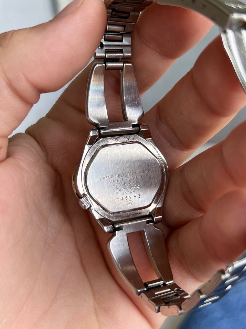 Seiko Rare Vintage AKA ALBA by Seiko Silver Chrome Steel Watch 90s Size ONE SIZE - 5 Thumbnail
