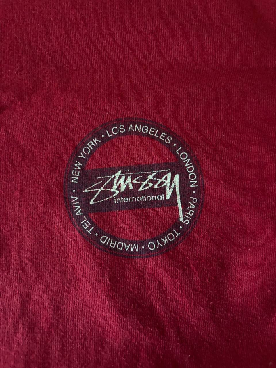 Stussy Vintage T shirt Stussy international Size US L / EU 52-54 / 3 - 3 Thumbnail