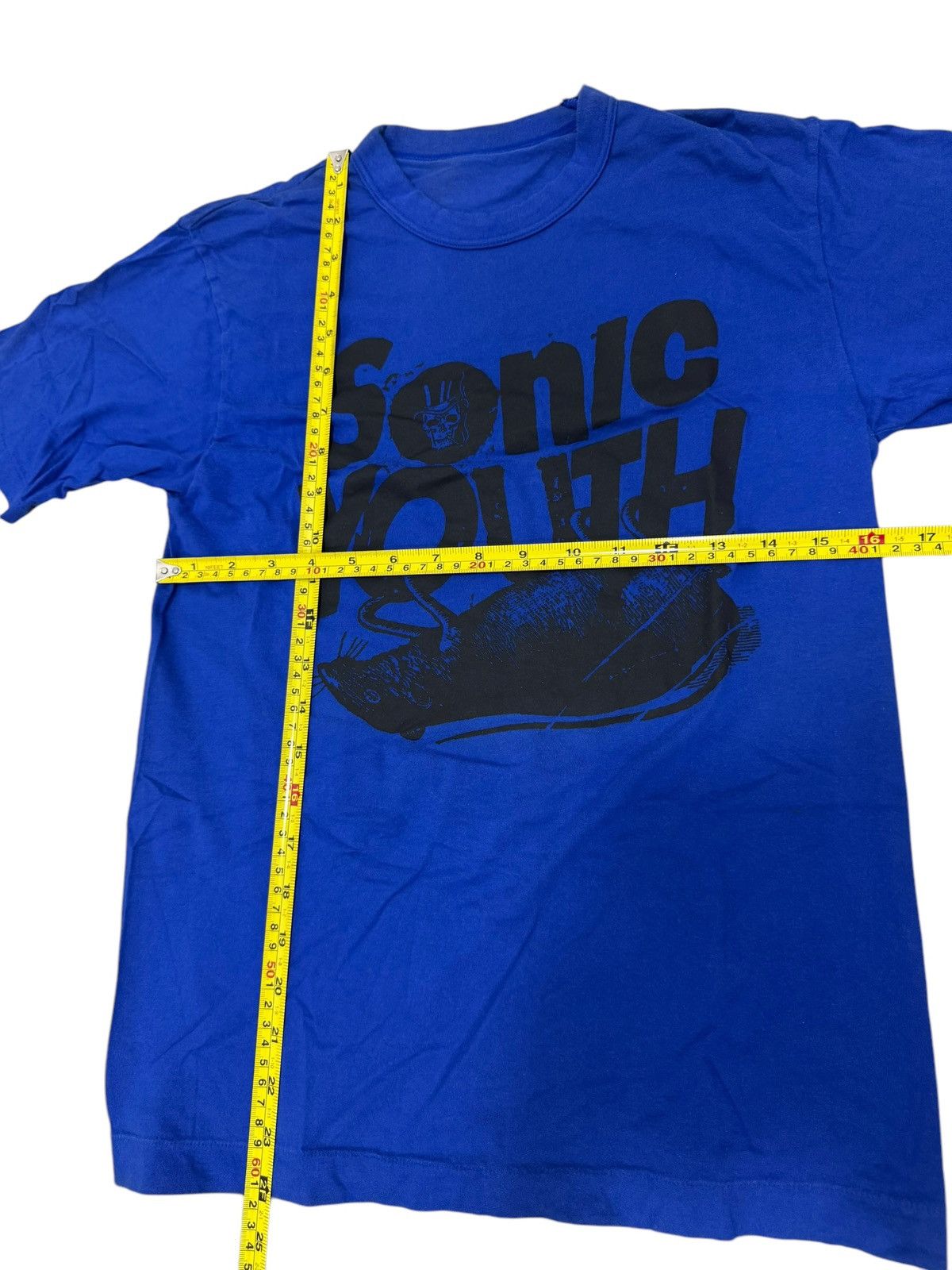 Band Tees × Other SONIC YOUTH COVER ALBUM BLUE SHIRT BAND TEE Size US XXS / EU 40 - 3 Thumbnail
