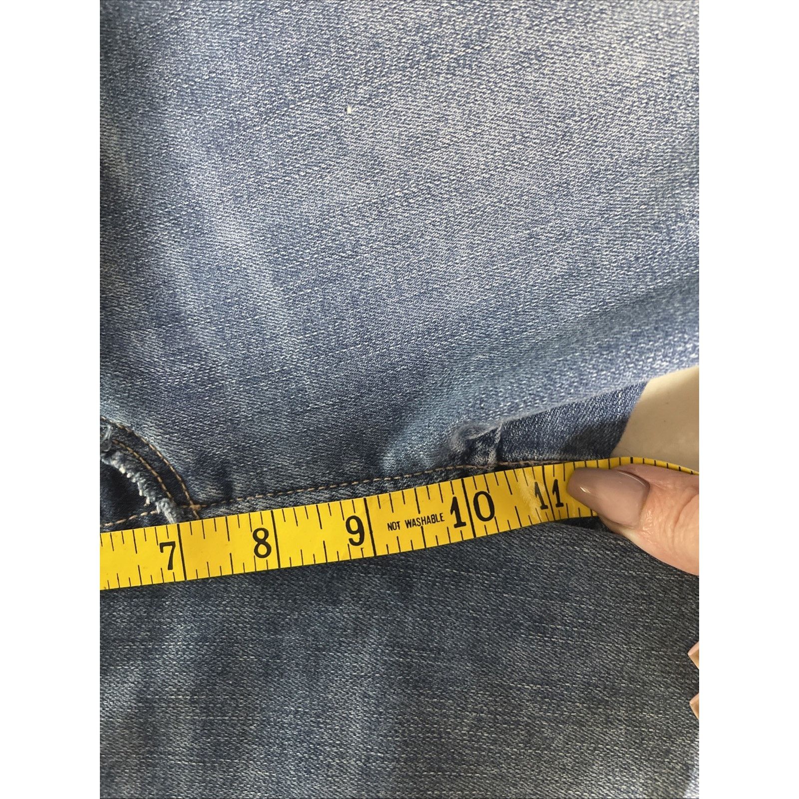 Paige Paige Margot Skinny Frayed Fly Denim Buttonfly Jean Size 25 Size 25" / US 0 / IT 36 - 8 Thumbnail