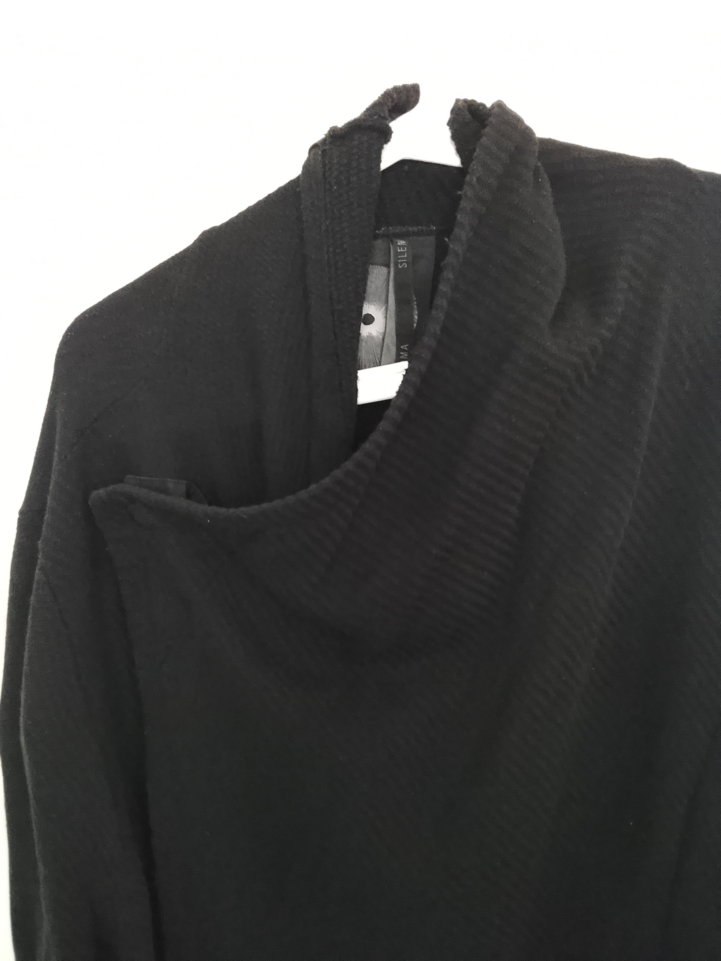 Silent By Damir Doma Damir Doma Draped Cardigan Black Size ONE SIZE - 4 Thumbnail