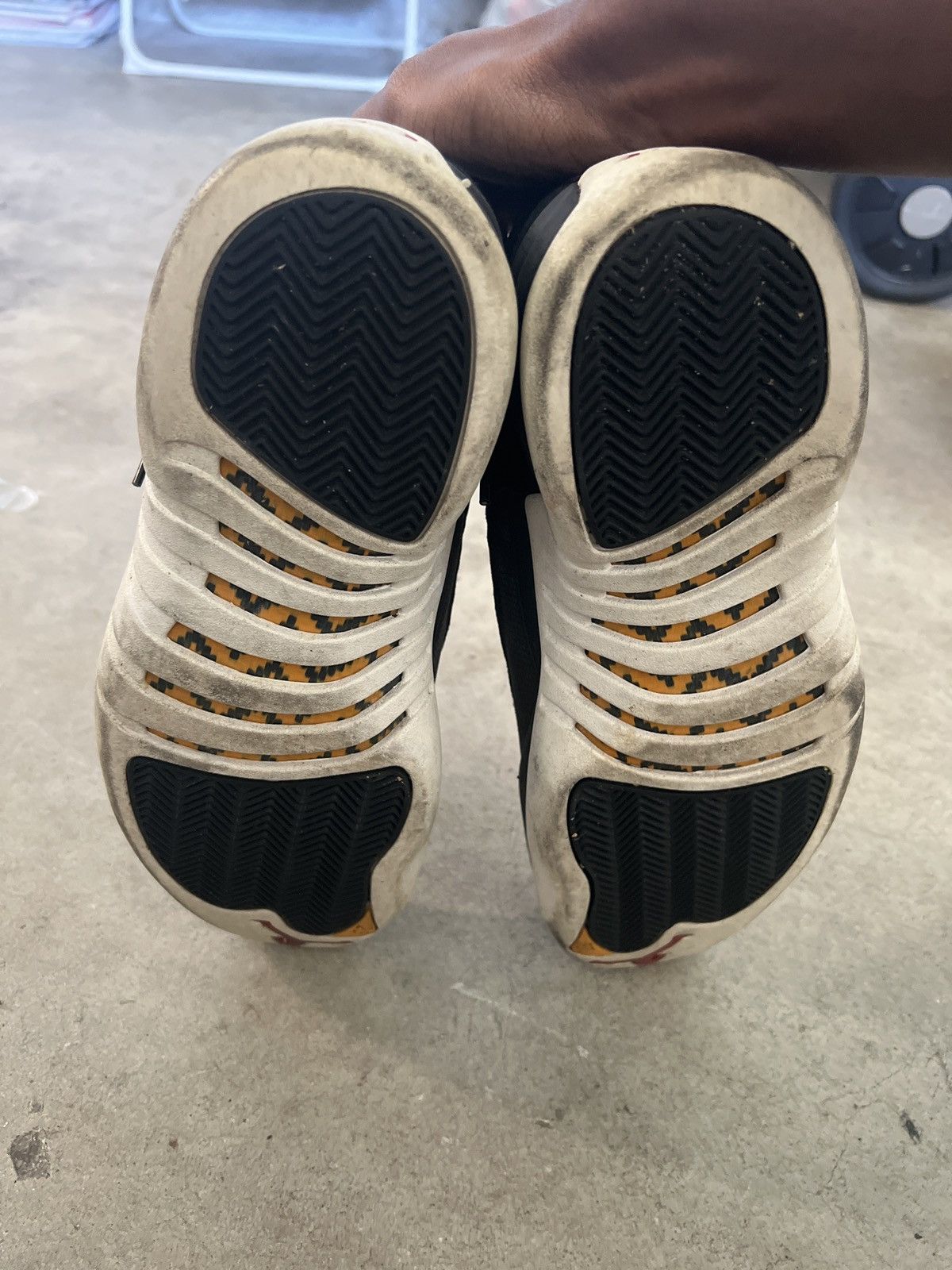 Jordan Brand Air Jordan 12s Reverse Taxis Size US 11 / EU 44 - 5 Thumbnail